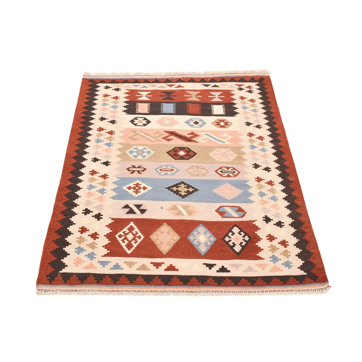 Kelim Teppich - Oriental - 150 x 103 cm - mehrfarbig - Image 5