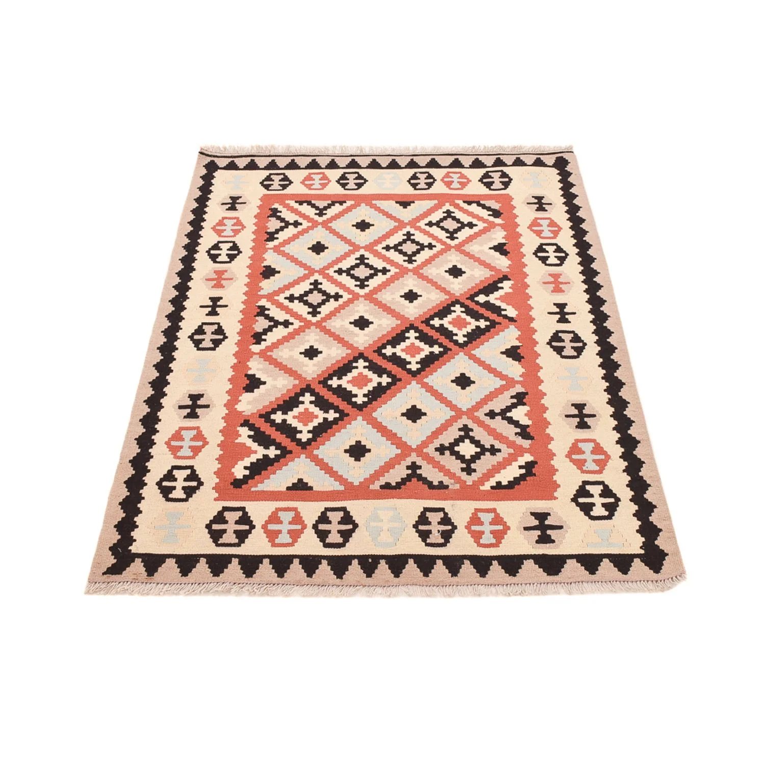 Kelim Teppich - Oriental - 150 x 106 cm - mehrfarbig - Image 5