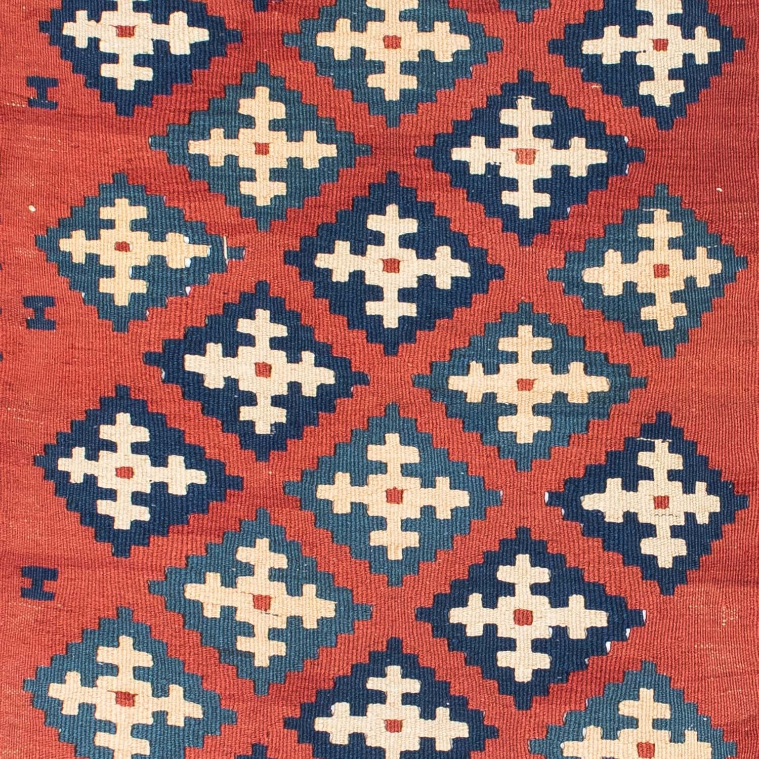 Kelim Teppich - Oriental 150 x 106 cm - dunkelrot - Image 2