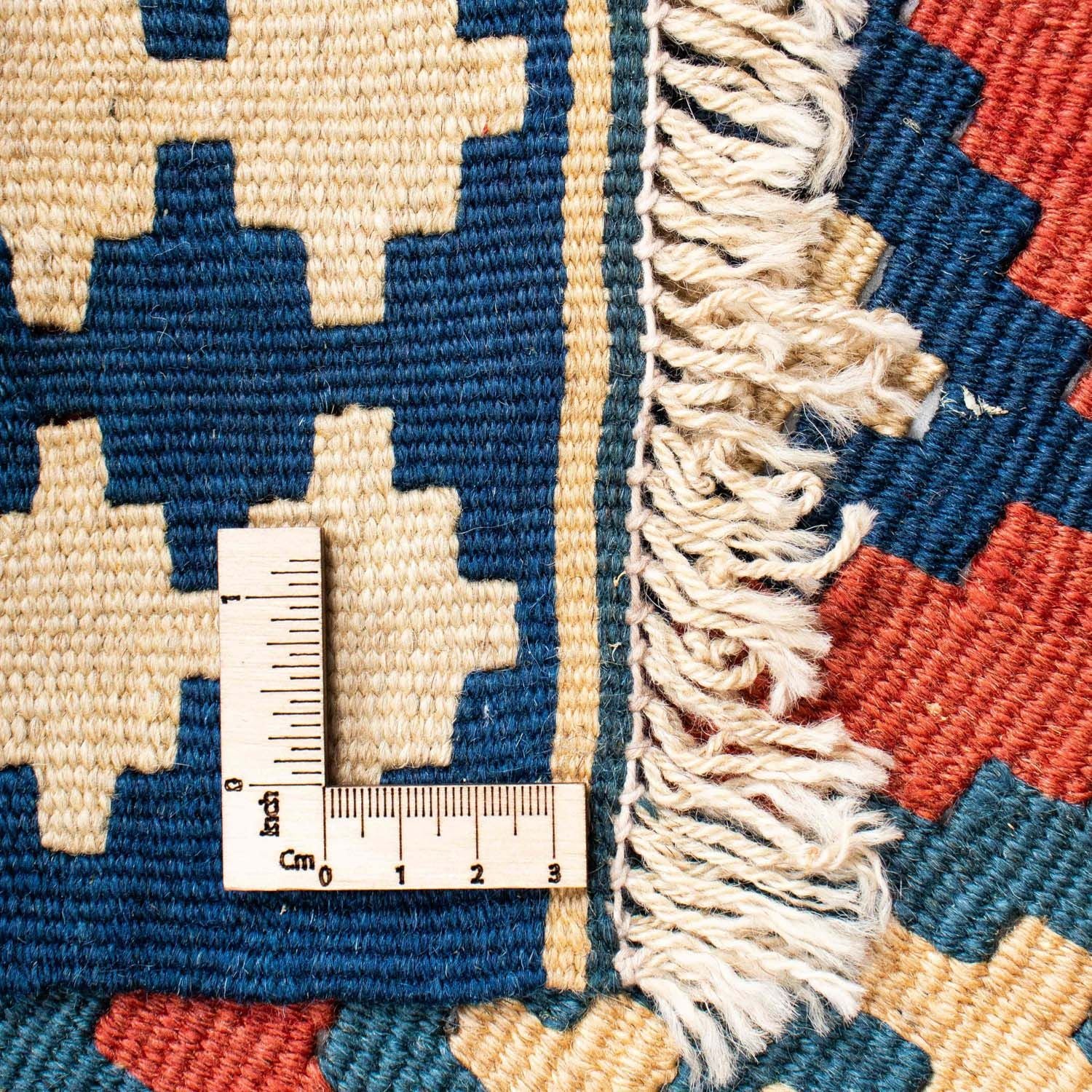 Kelim Teppich - Oriental 150 x 106 cm - dunkelrot - Image 6