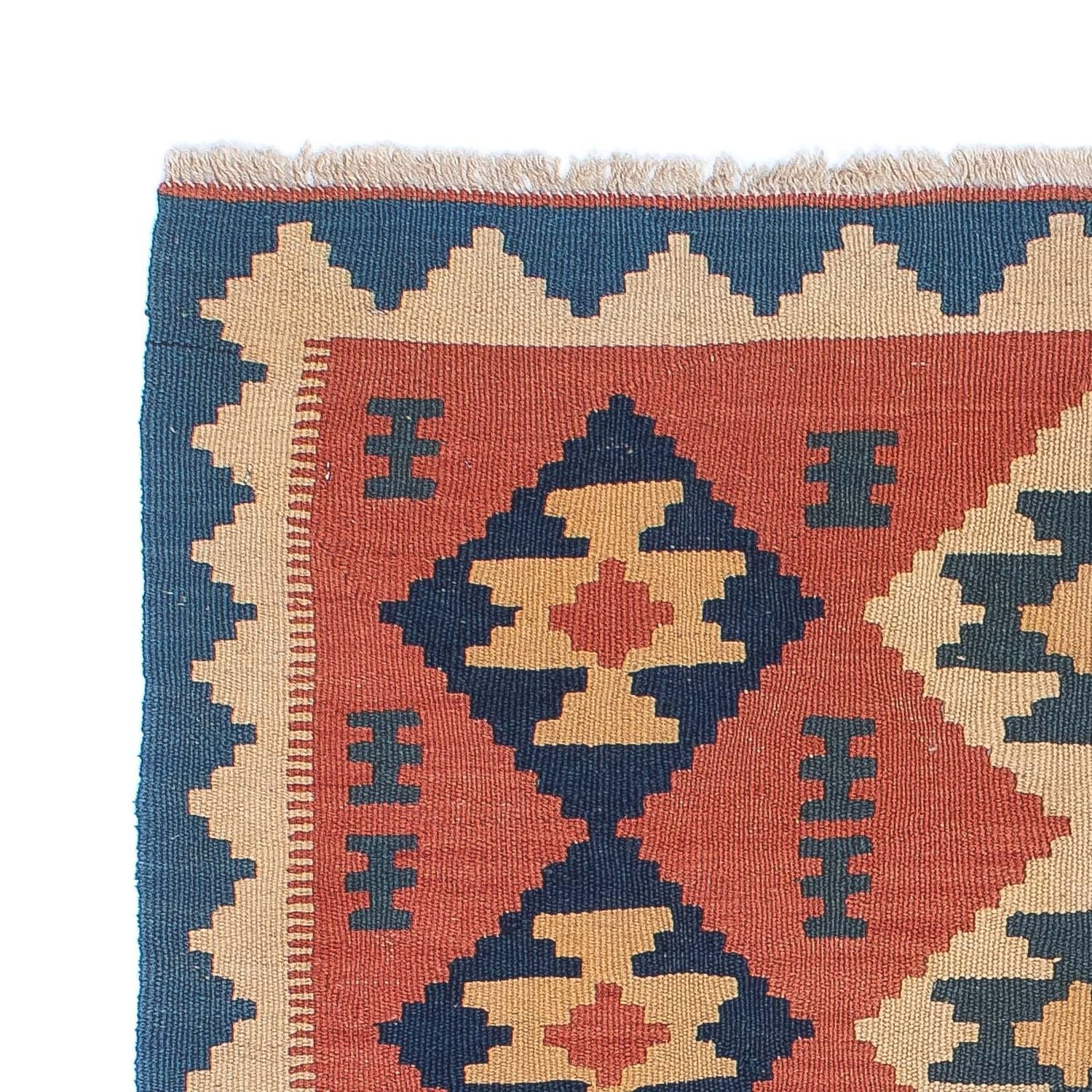 Kelim Teppich - Oriental 150 x 108 cm - rost - Image 3