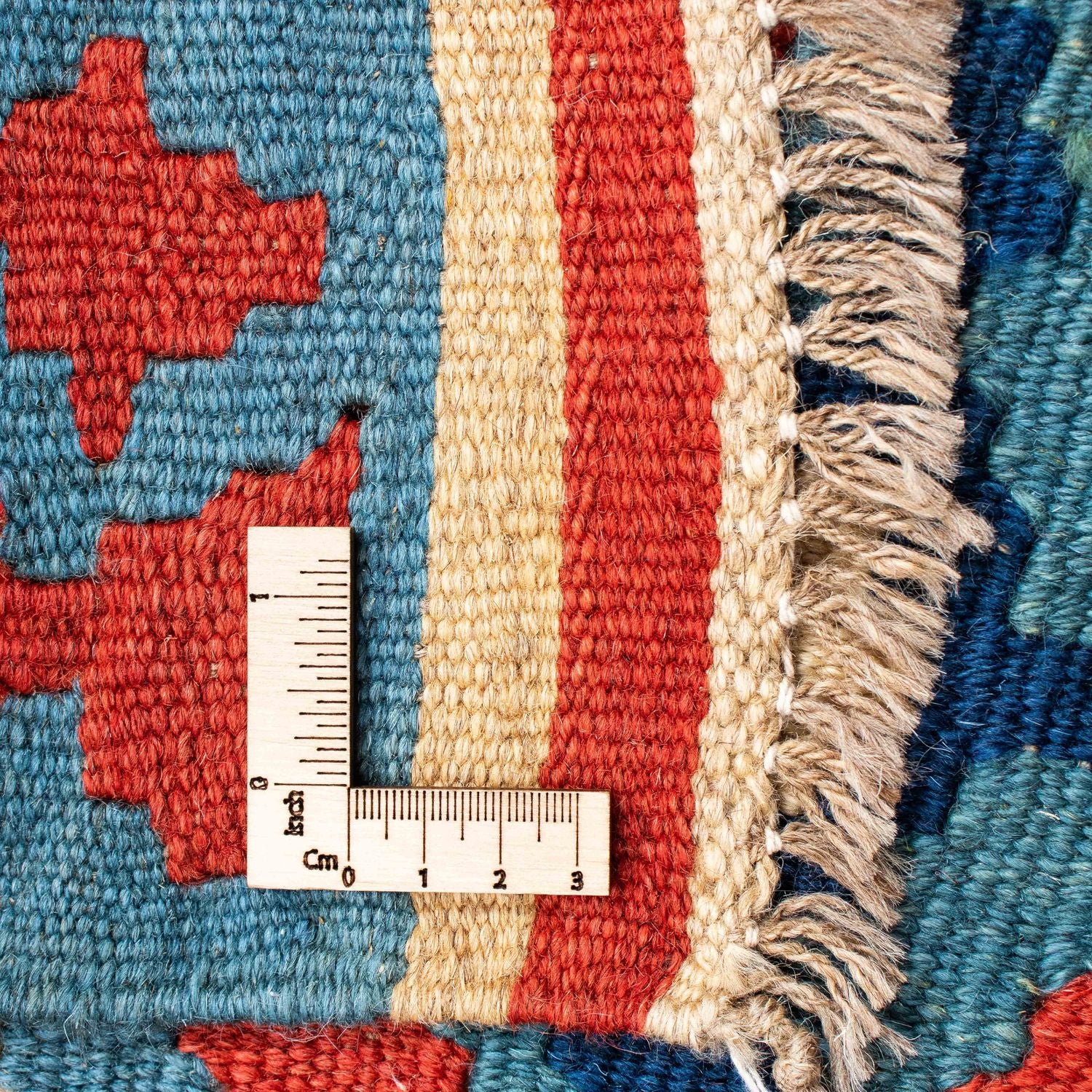 Kelim Teppich - Oriental 152 x 100 cm - rot - Image 6