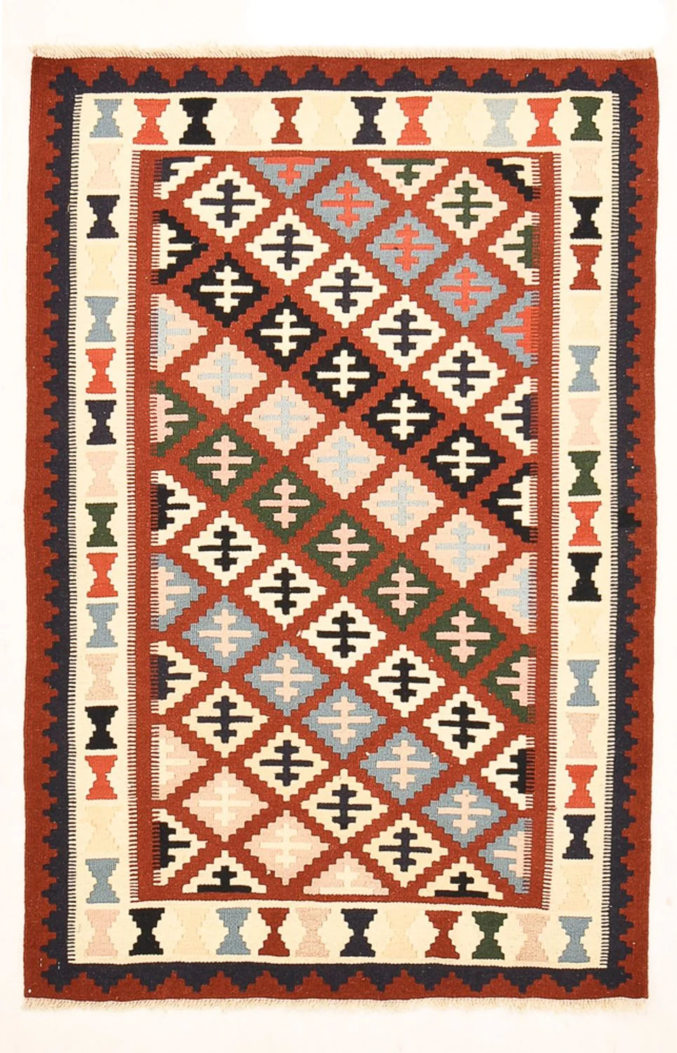 Kelim Fars Teppich 155x100cm