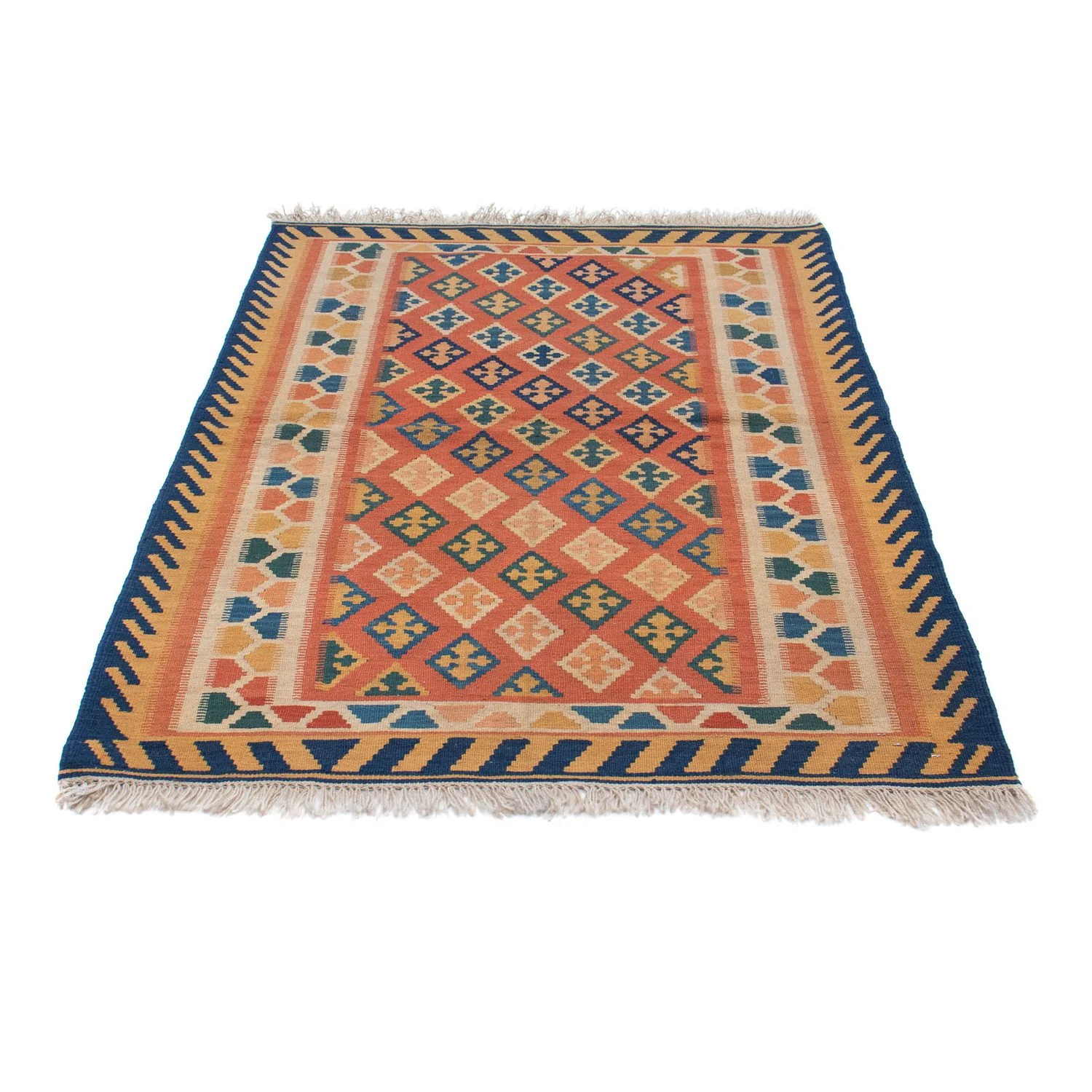 Kelim Teppich - Oriental 155 x 108 cm - mehrfarbig - Image 5
