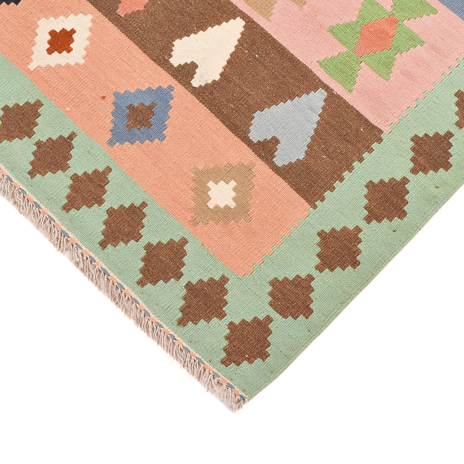 Kelim Teppich - Oriental - 156 x 109 cm - mehrfarbig - Image 2