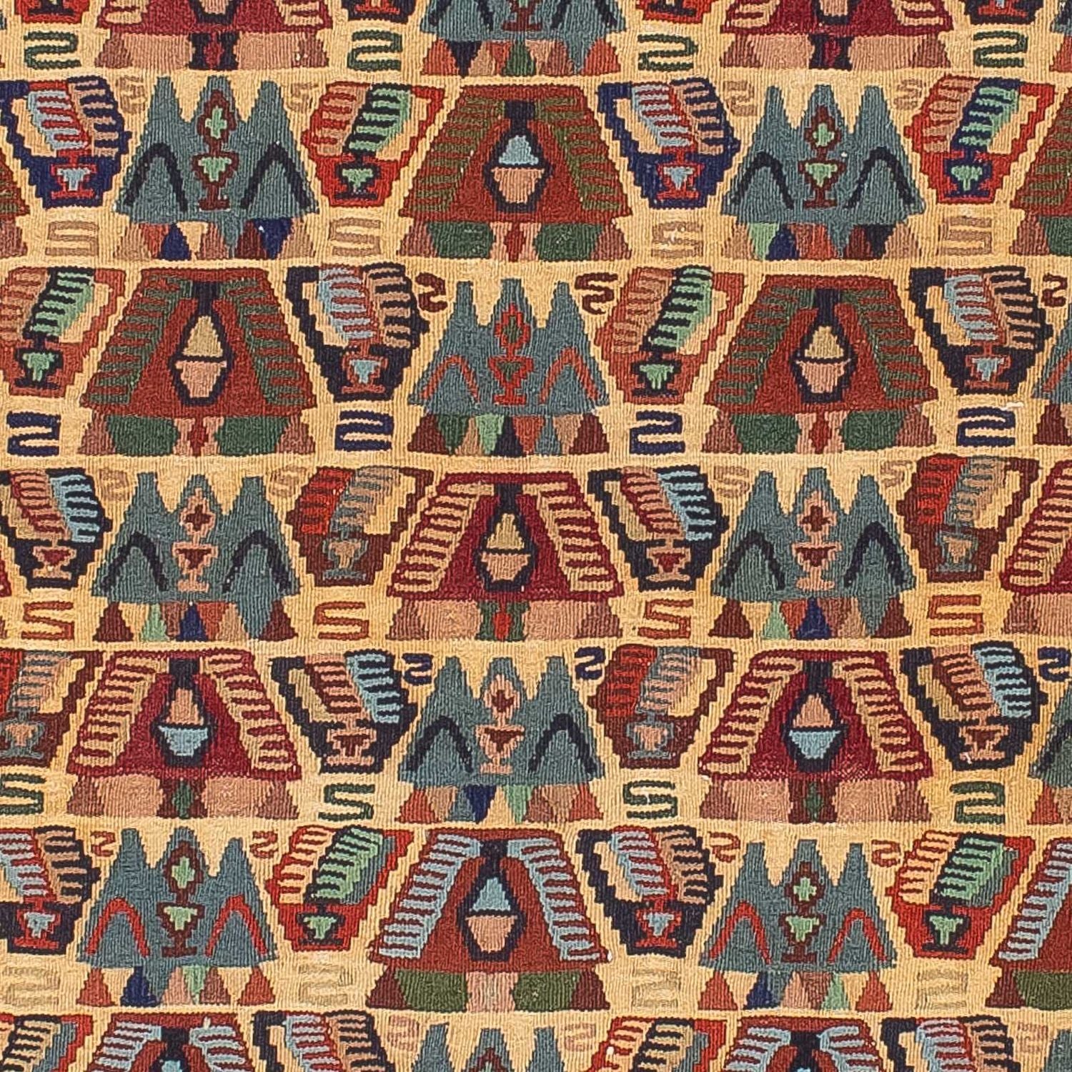 Kelim Teppich - Oriental 158 x 108 cm - hellbraun - Image 2