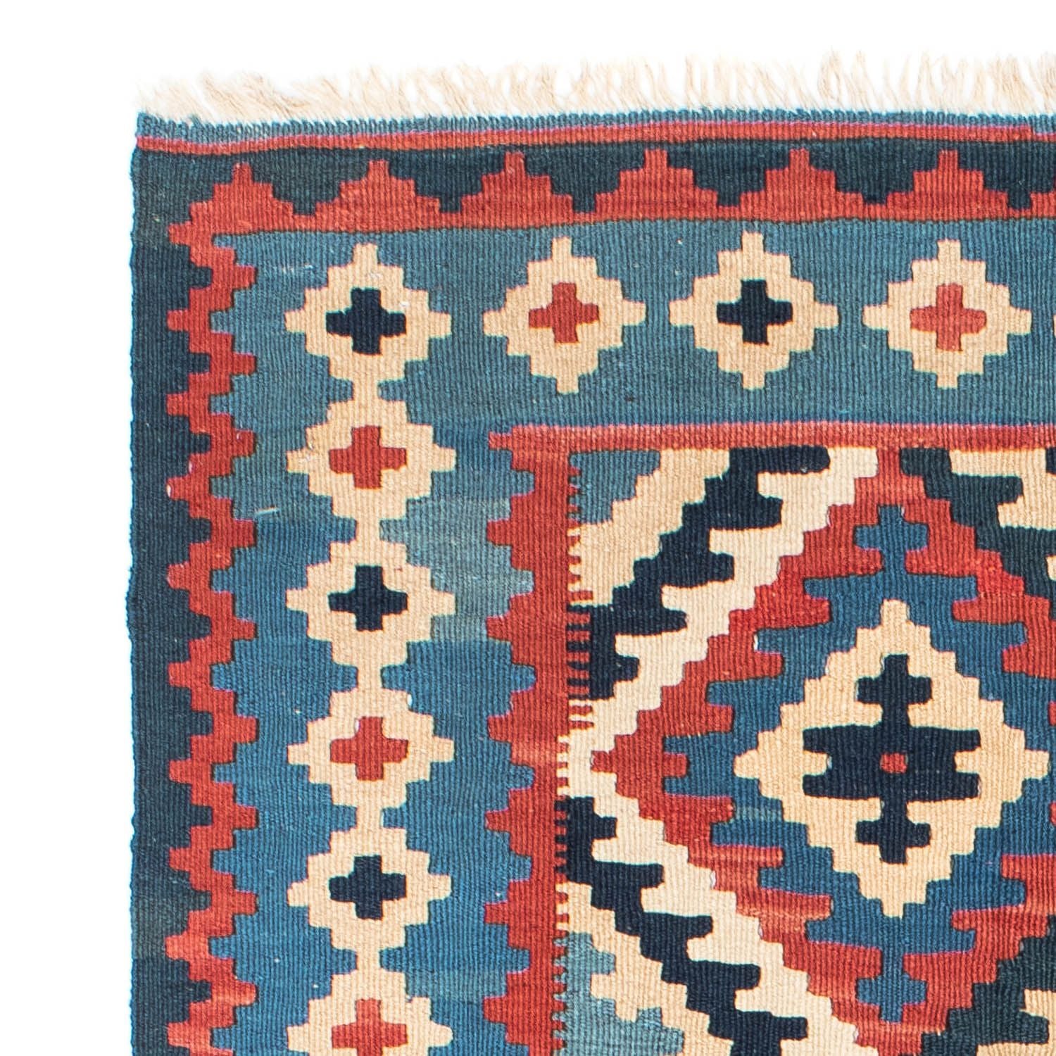 Kelim Teppich - Oriental 160 x 103 cm - blau - Image 3