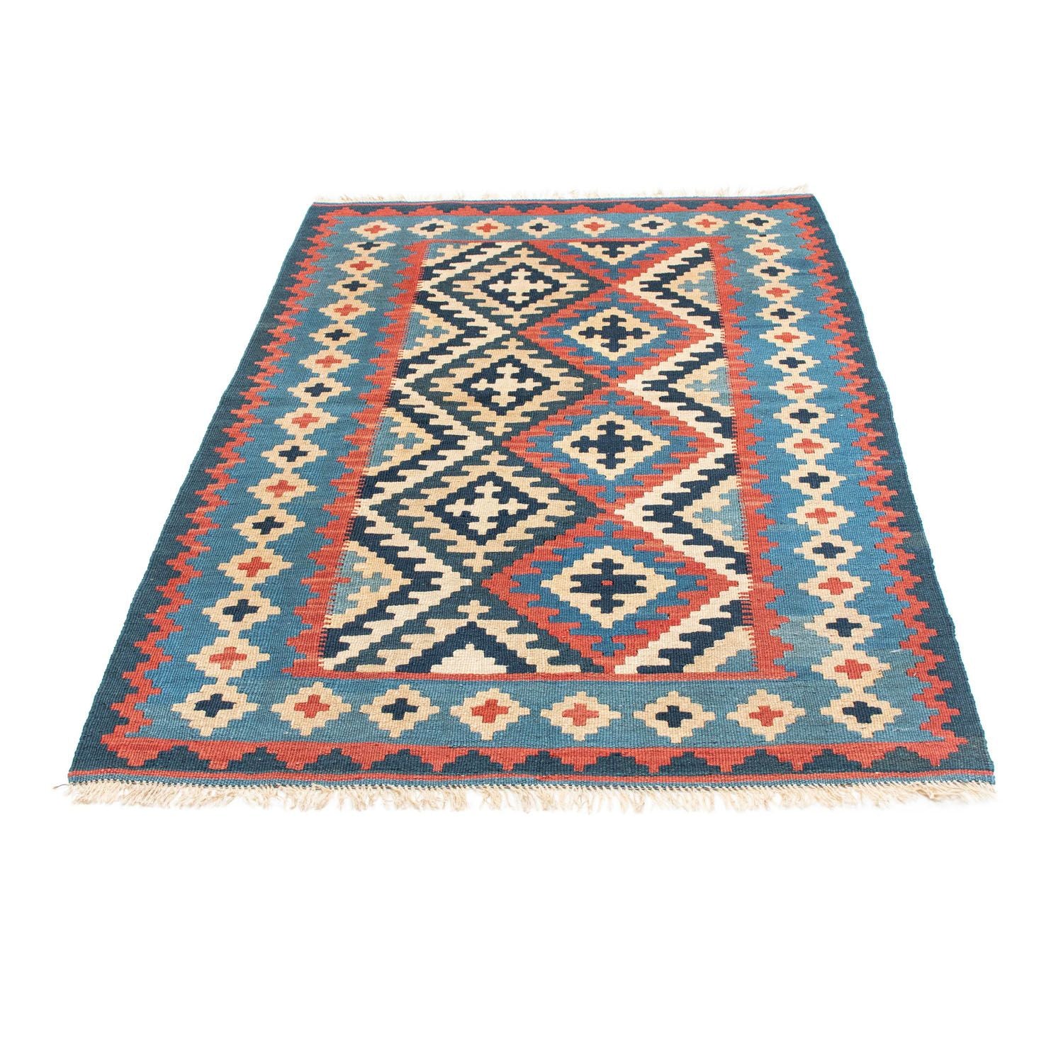 Kelim Teppich - Oriental 160 x 103 cm - blau - Image 5
