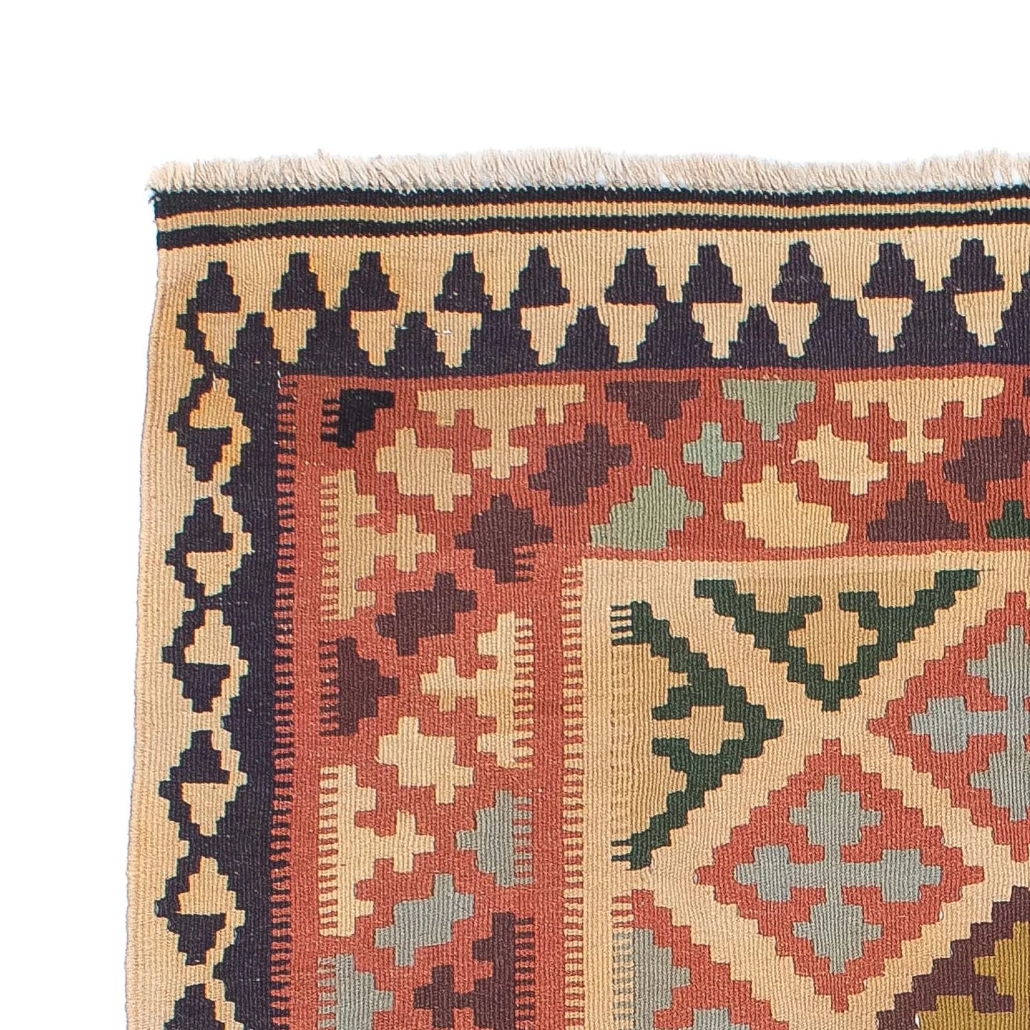 Kelim Teppich - Oriental 160 x 107 cm - mehrfarbig - Image 3