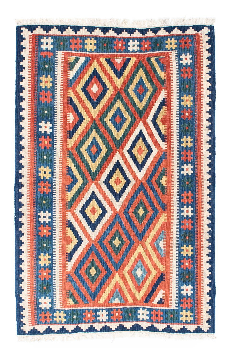 Kelim Teppich - Oriental 163 x 103 cm - rost