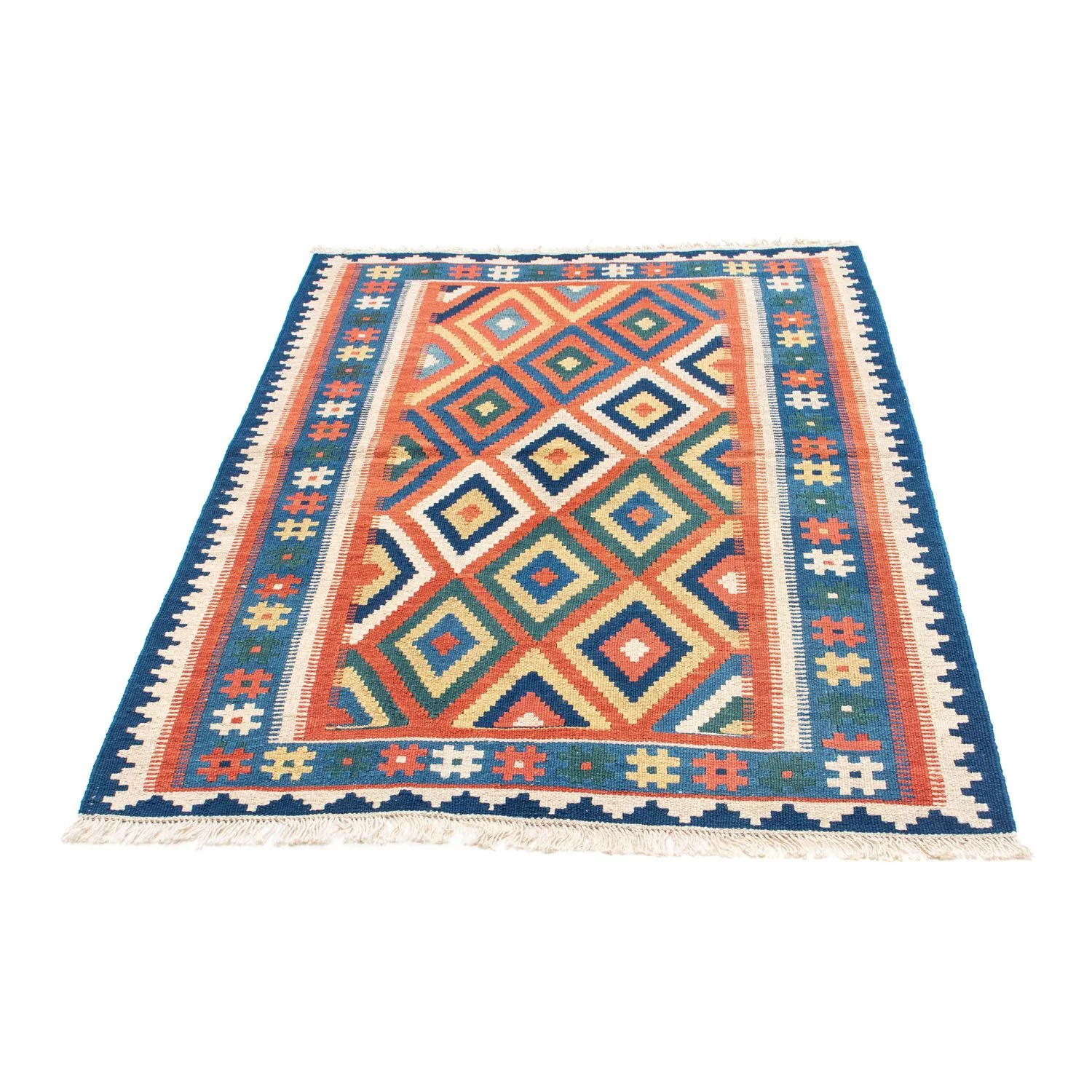Kelim Teppich - Oriental 163 x 103 cm - rost - Image 5