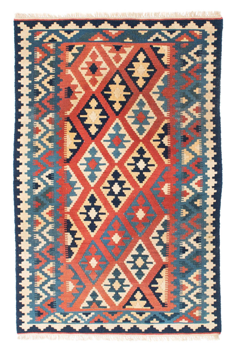 Kelim Teppich - Oriental 165 x 102 cm - rot