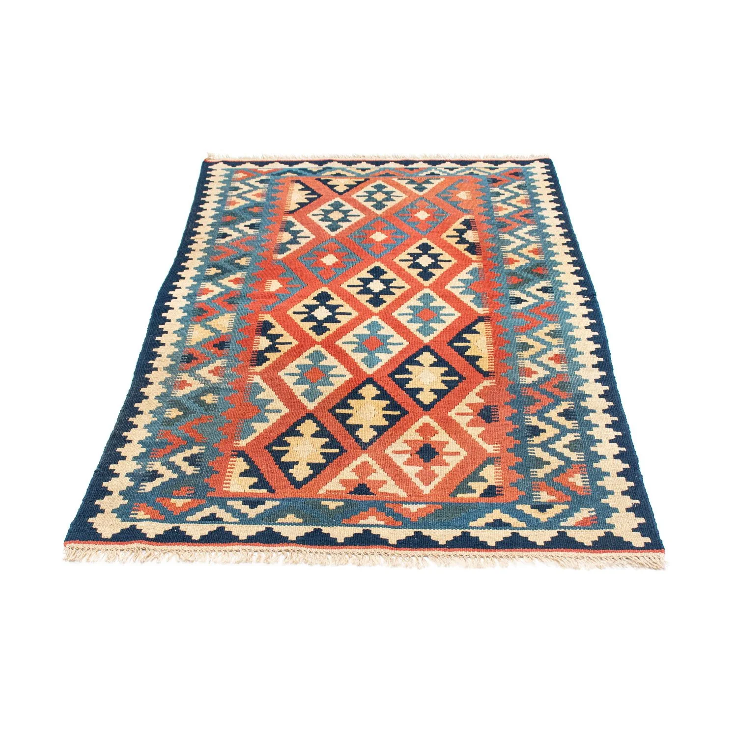 Kelim Teppich - Oriental 165 x 102 cm - rot - Image 5
