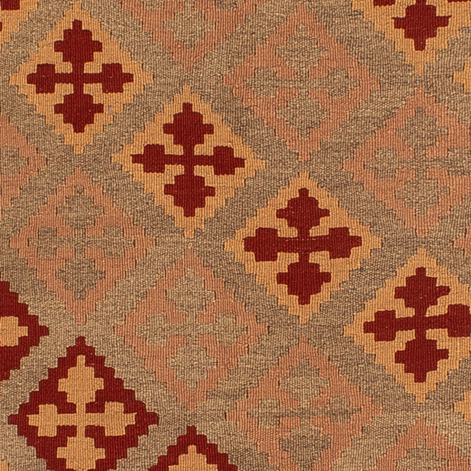 Kelim Teppich - Oriental 165 x 161 cm - dunkelrot - Image 2