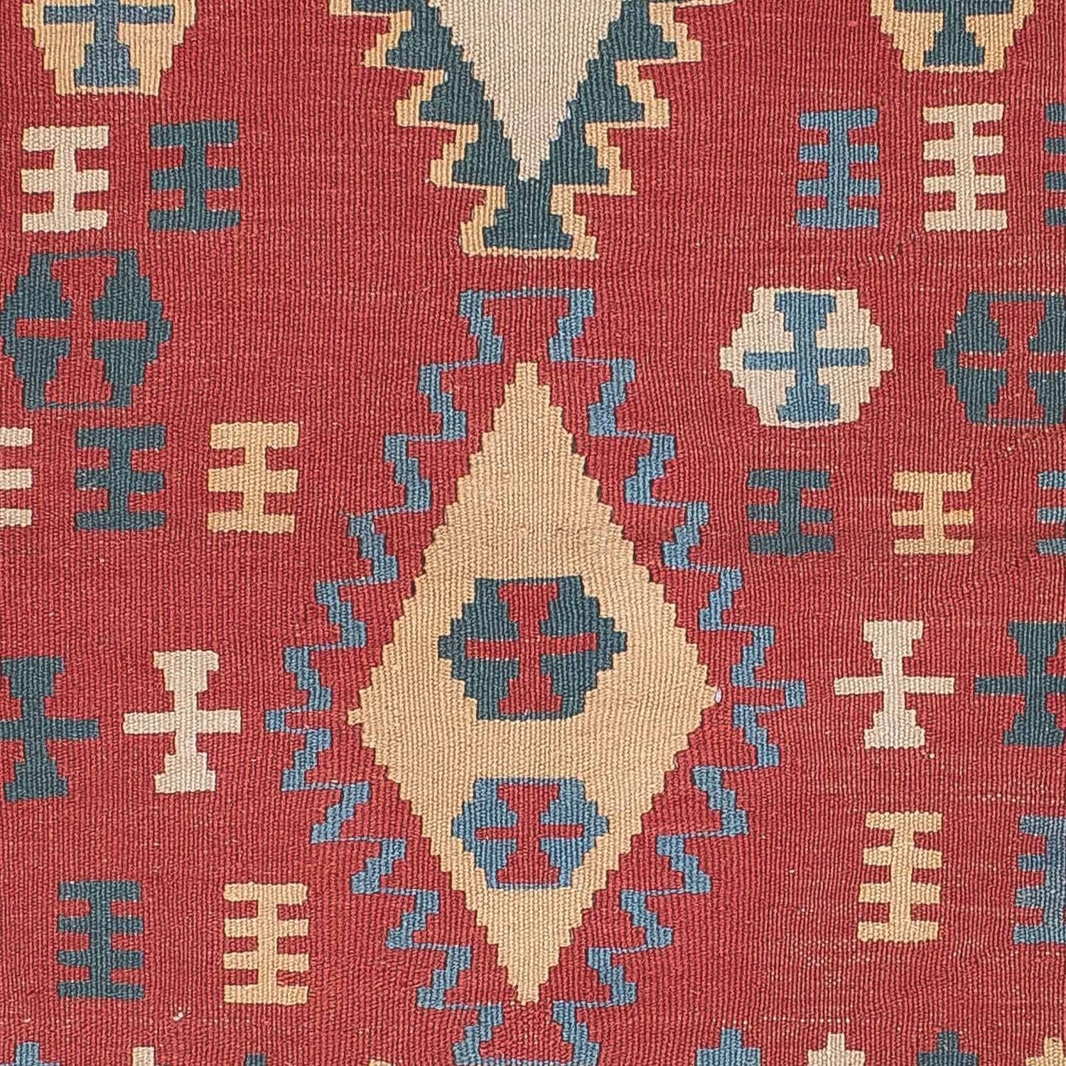 Kelim Teppich - Oriental 168 x 113 cm - dunkelrot - Image 2