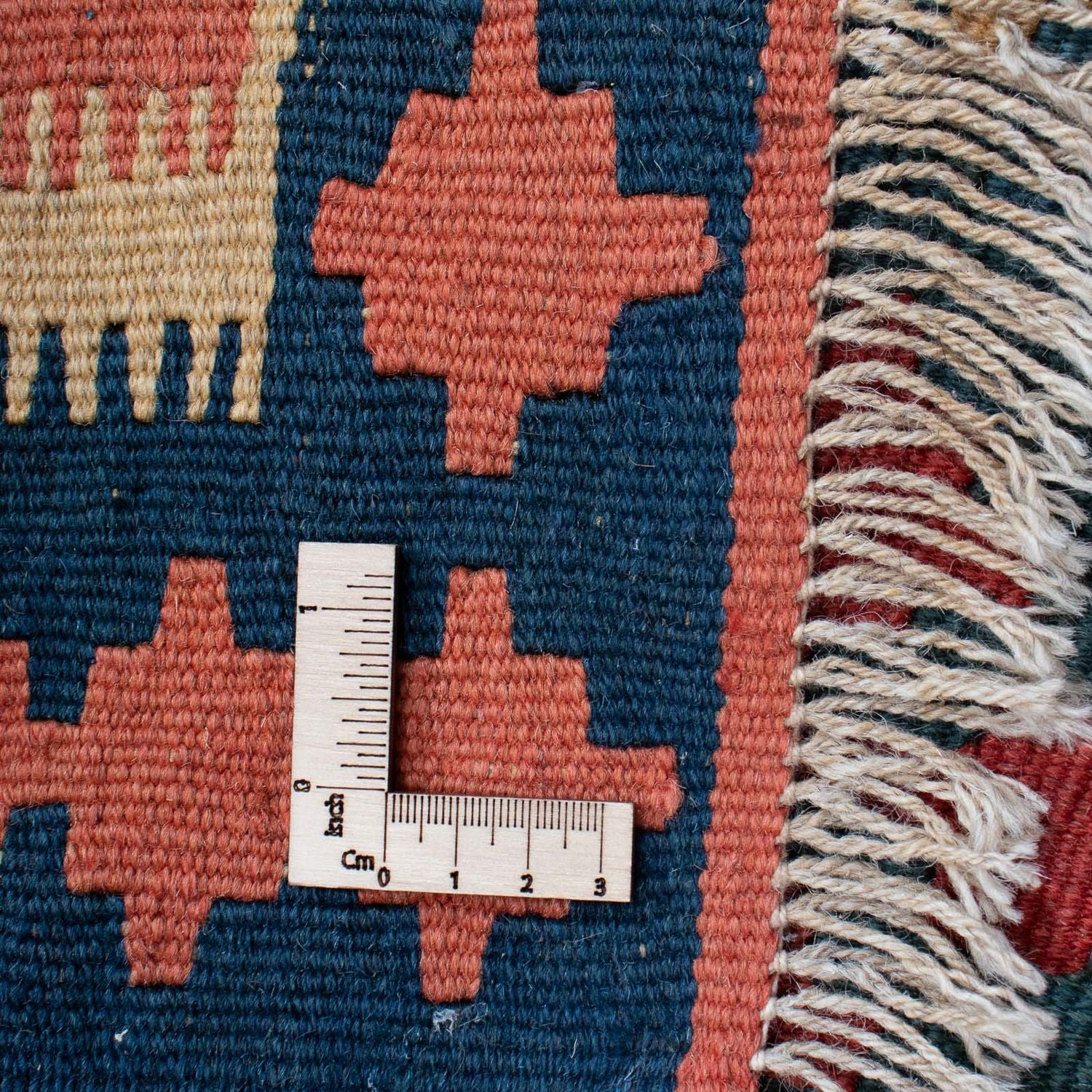 Kelim Teppich - Oriental 168 x 118 cm - blau - Image 6