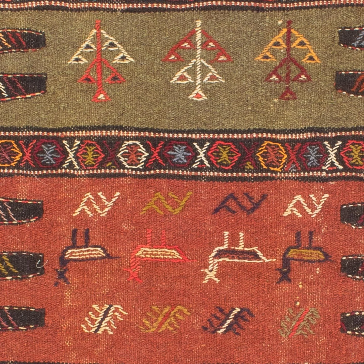 Kelim Senneh Teppich 170x100cm - Image 2