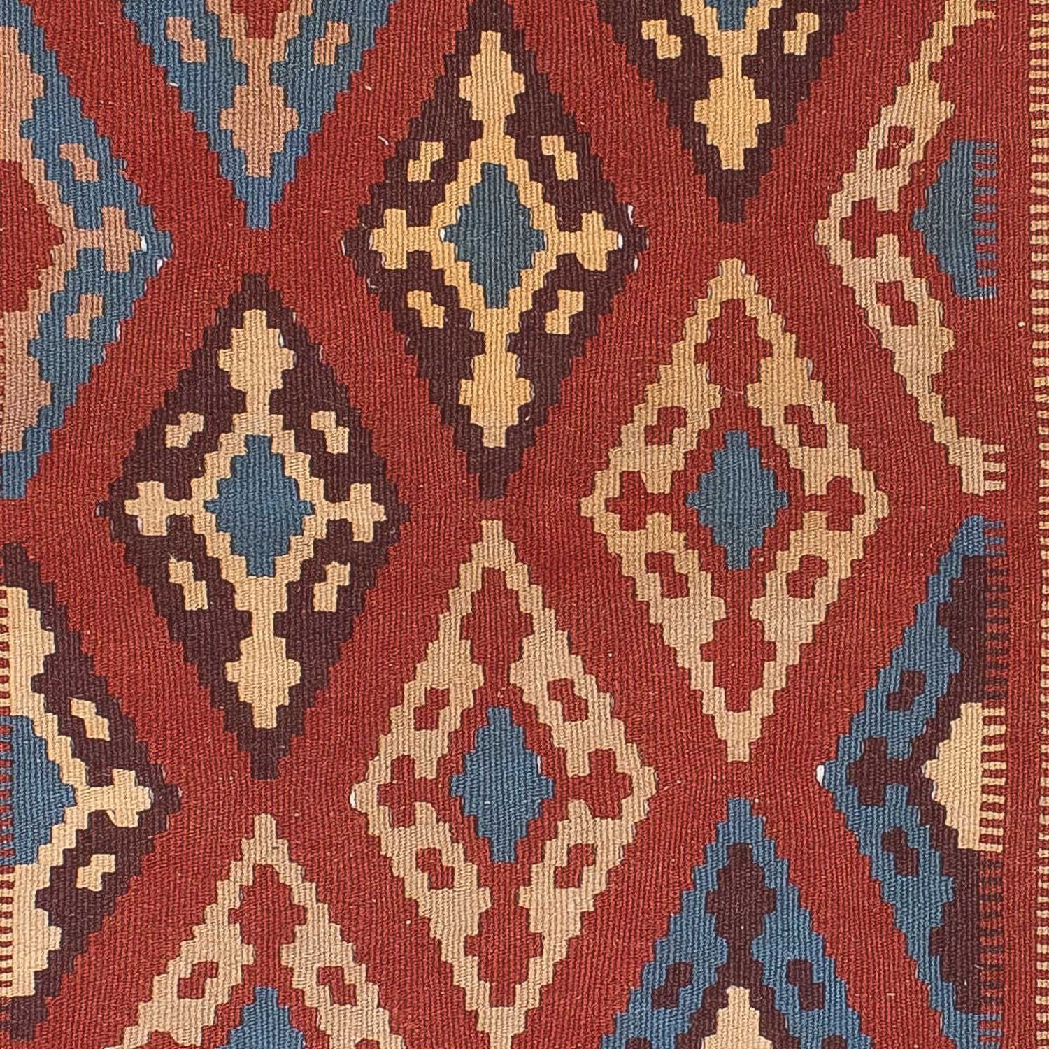 Kelim Teppich - Oriental 170 x 114 cm - dunkelrot - Image 2