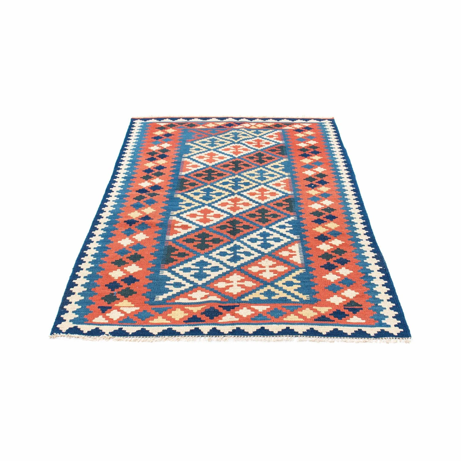 Kelim Teppich - Oriental 170 x 115 cm - blau - Image 5