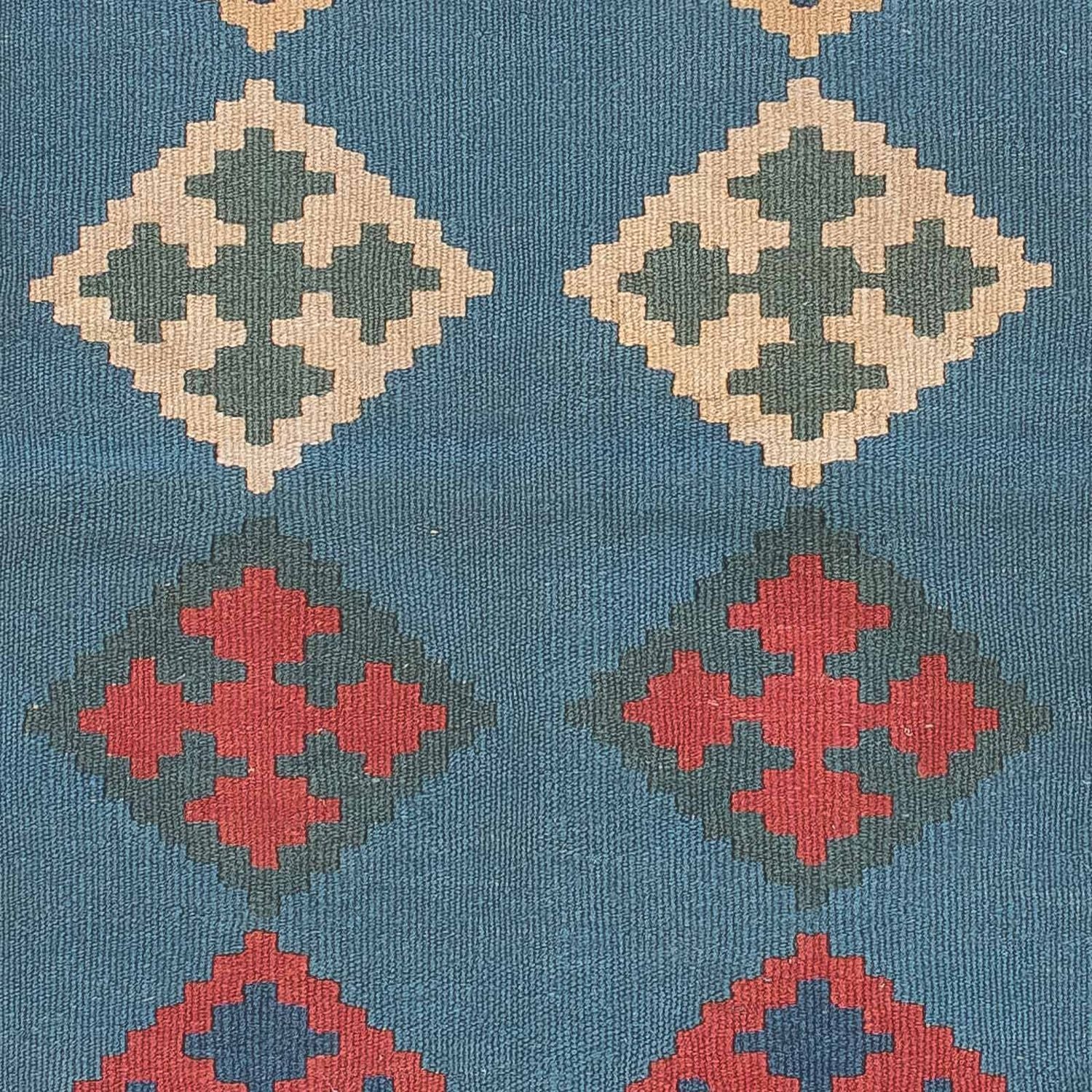 Kelim Teppich - Oriental 170 x 117 cm - blau - Image 2