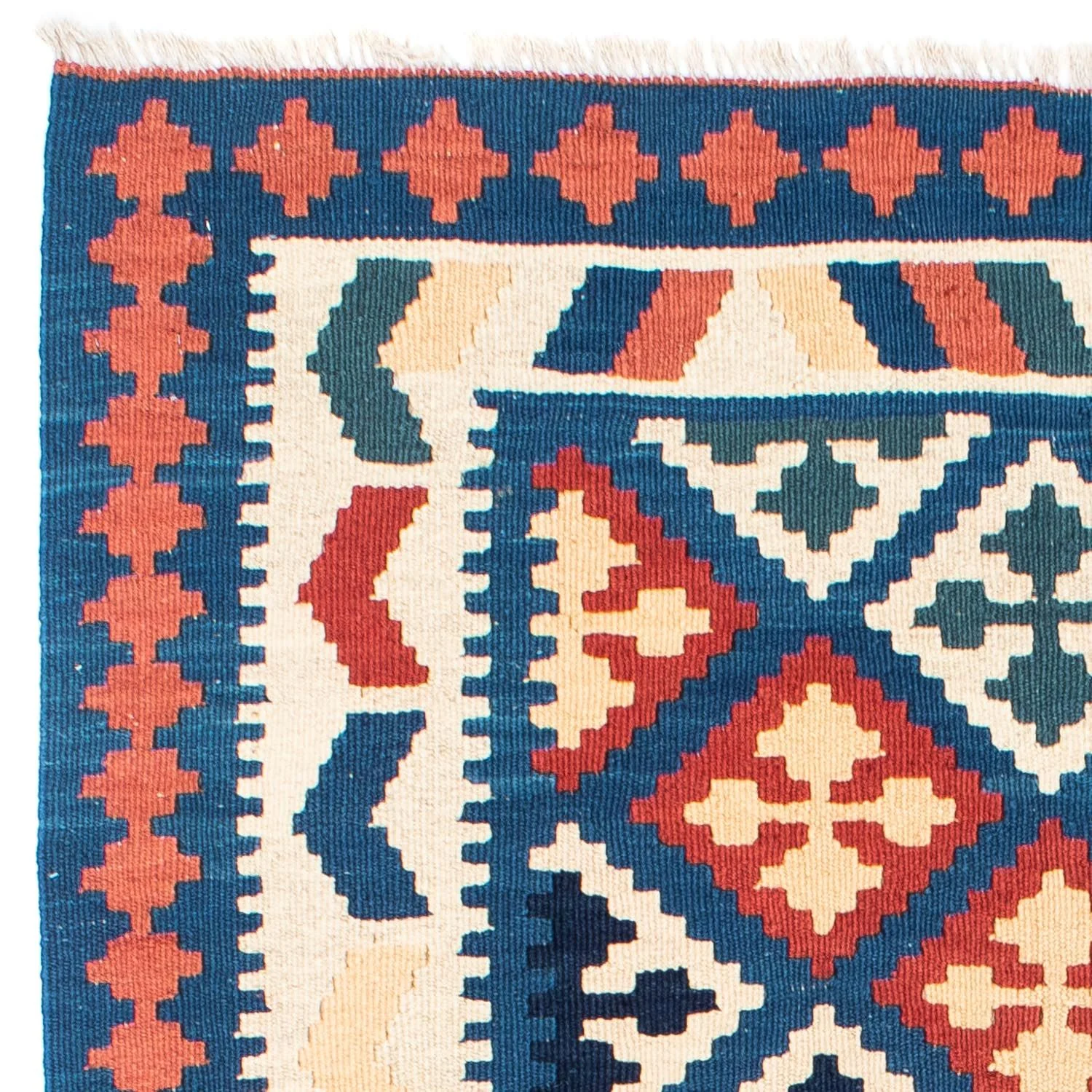 Kelim Teppich - Oriental 170 x 128 cm - blau - Image 3