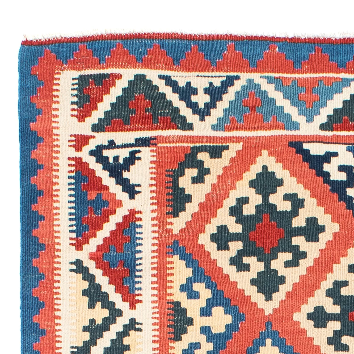 Kelim Teppich - Oriental 171 x 123 cm - hellrot - Image 2