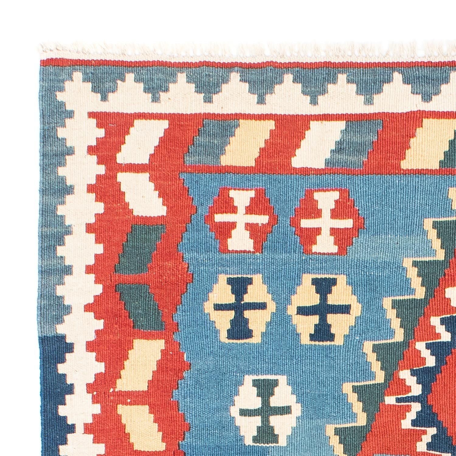 Kelim Teppich - Oriental 173 x 118 cm - blau - Image 3