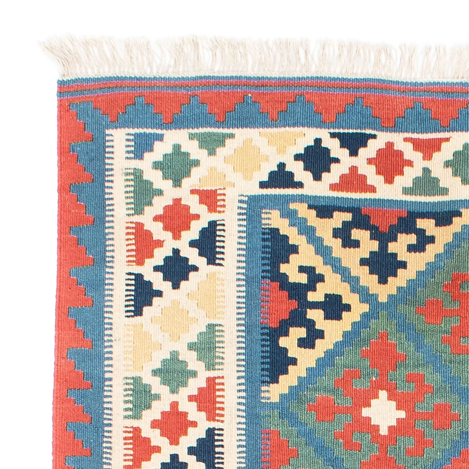 Kelim Teppich - Oriental 173 x 130 cm - blau - Image 3