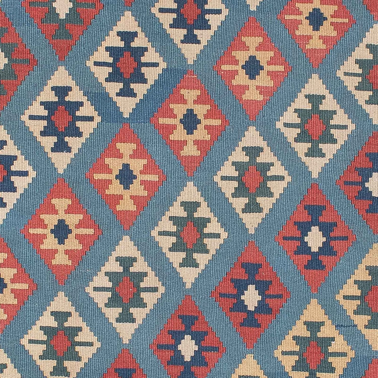 Kelim Teppich - Oriental 174 x 123 cm - blau - Image 2