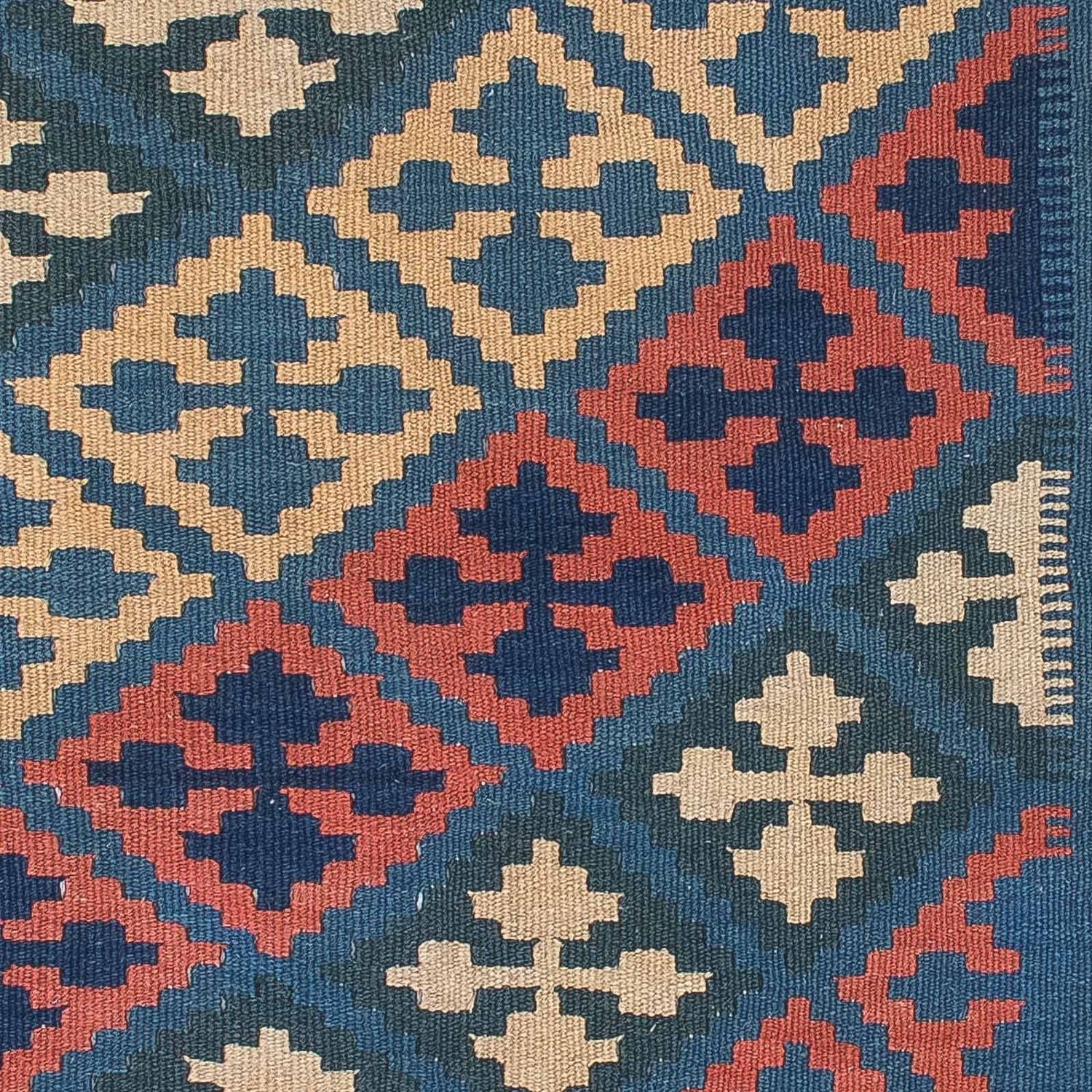 Kelim Teppich - Oriental 175 x 116 cm - blau - Image 2
