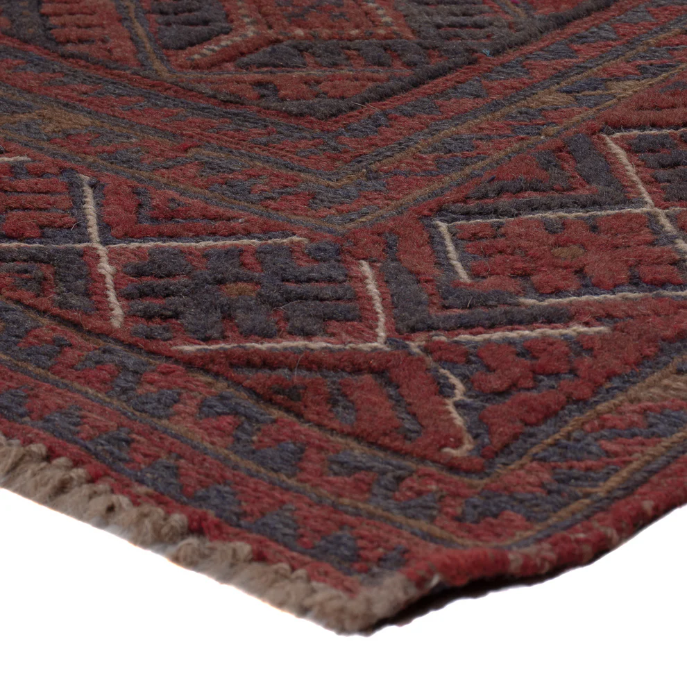 Kelim Afghan Teppich 175x141cm - Image 4