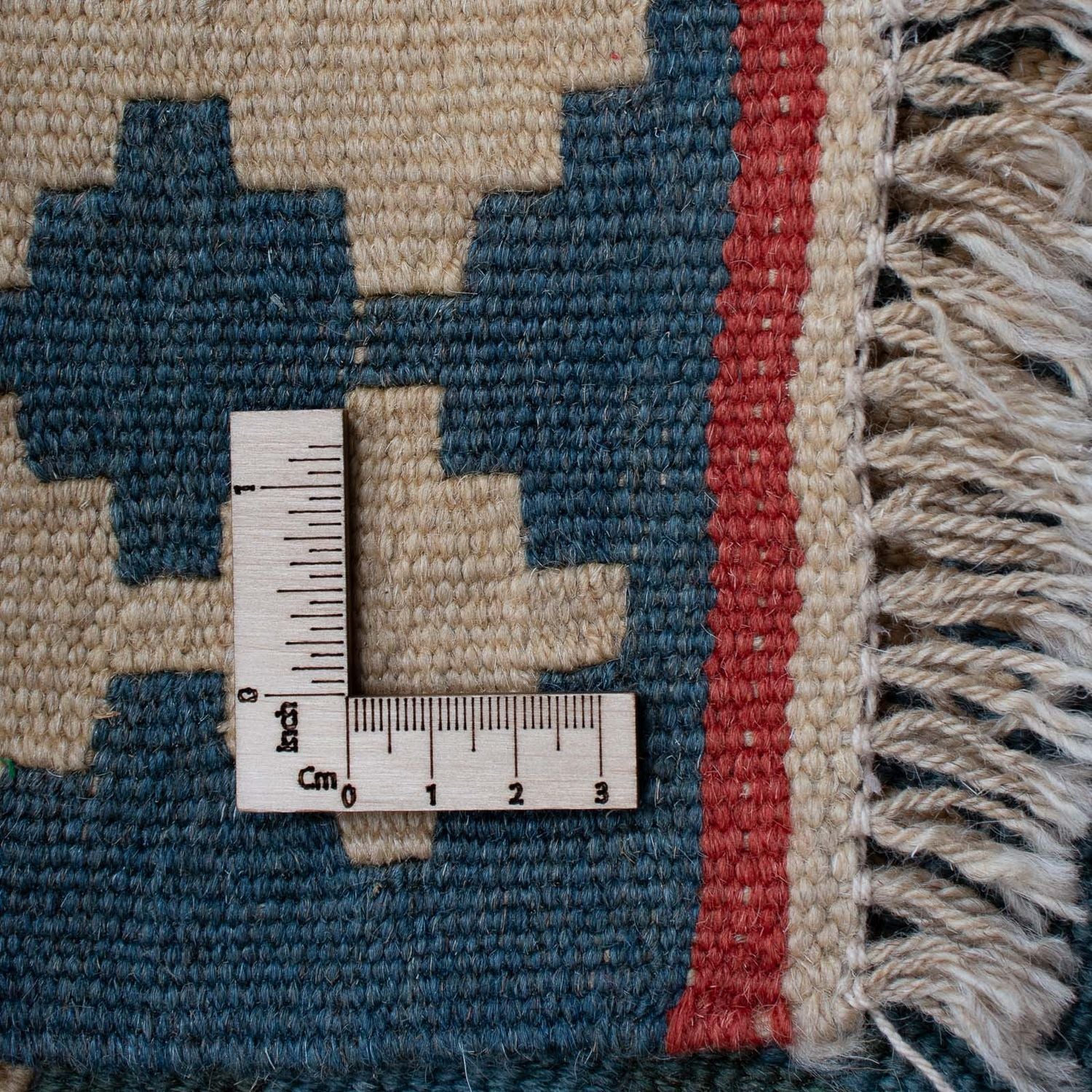Kelim Teppich - Oriental 178 x 128 cm - blau - Image 6