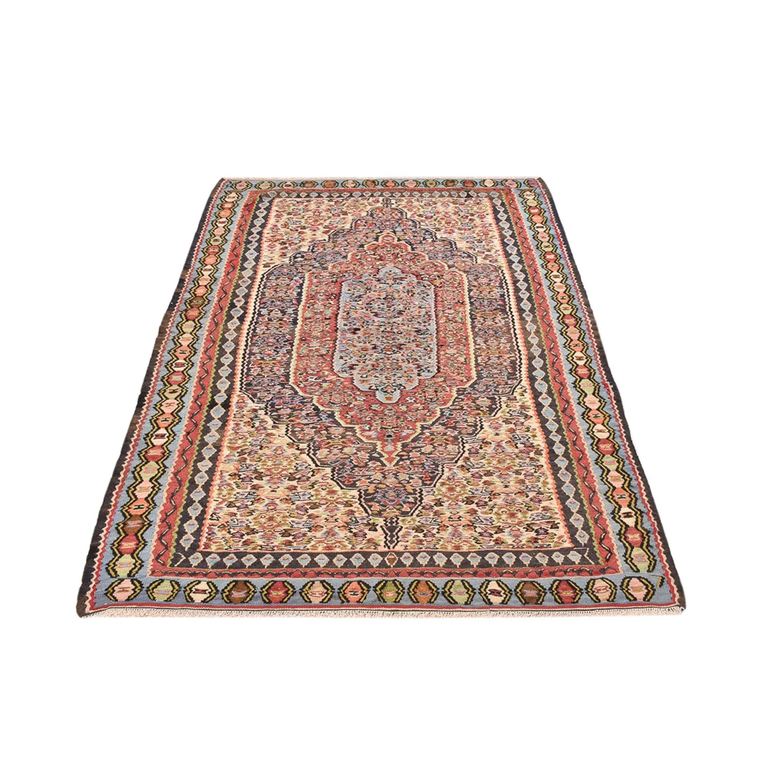 Kelim Teppich - Oriental - 180 x 120 cm - hellbeige - Image 5