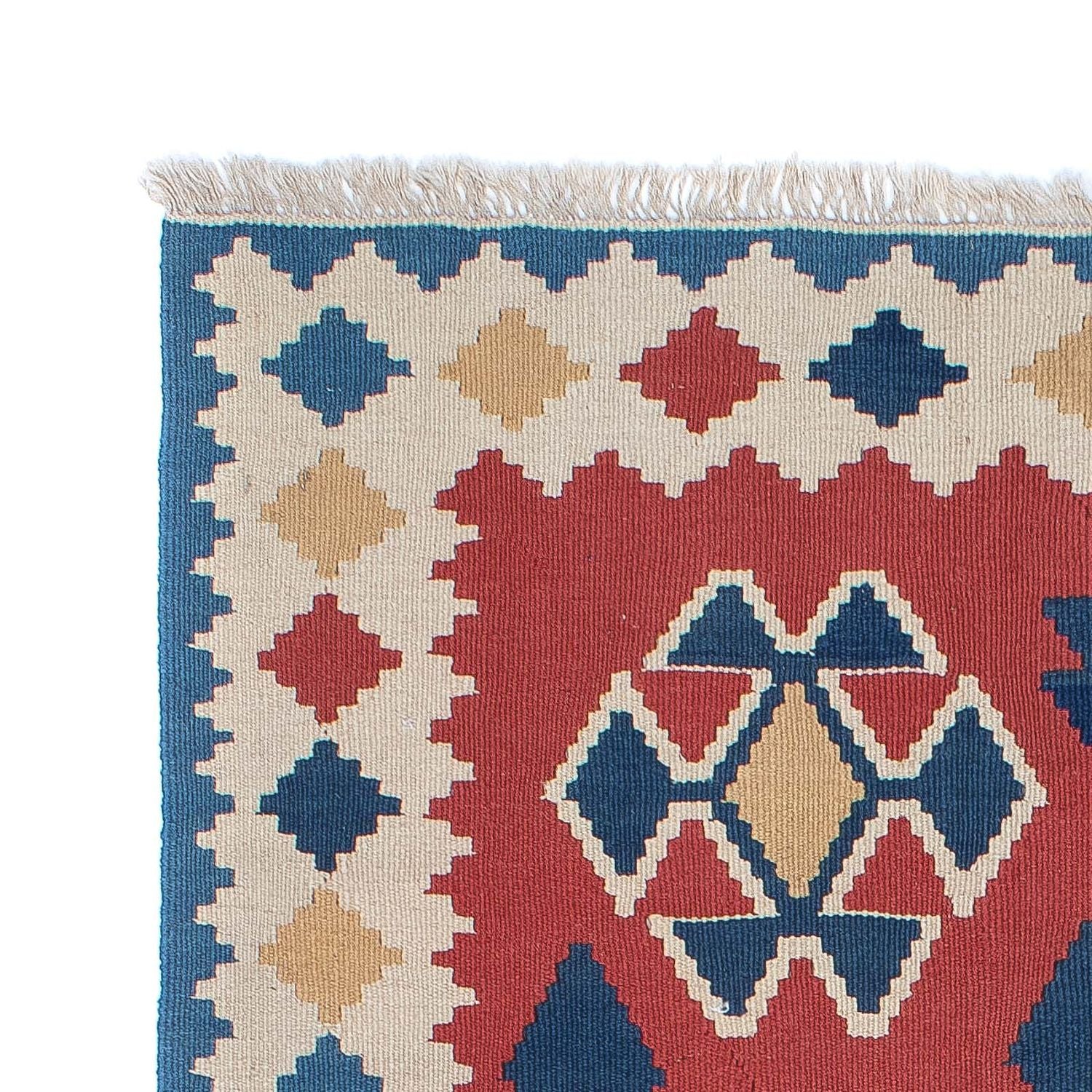 Kelim Teppich - Oriental 180 x 120 cm - dunkelrot - Image 3