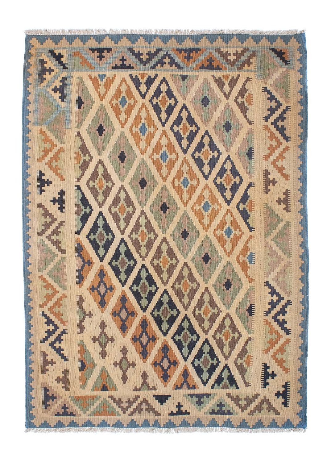 Kelim Teppich - Oriental 180 x 130 cm - mehrfarbig
