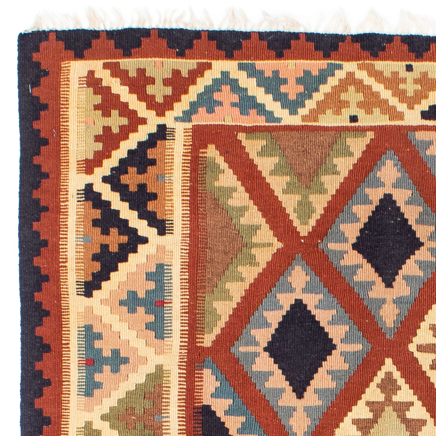 Kelim Teppich - Oriental 182 x 121 cm - mehrfarbig - Image 3