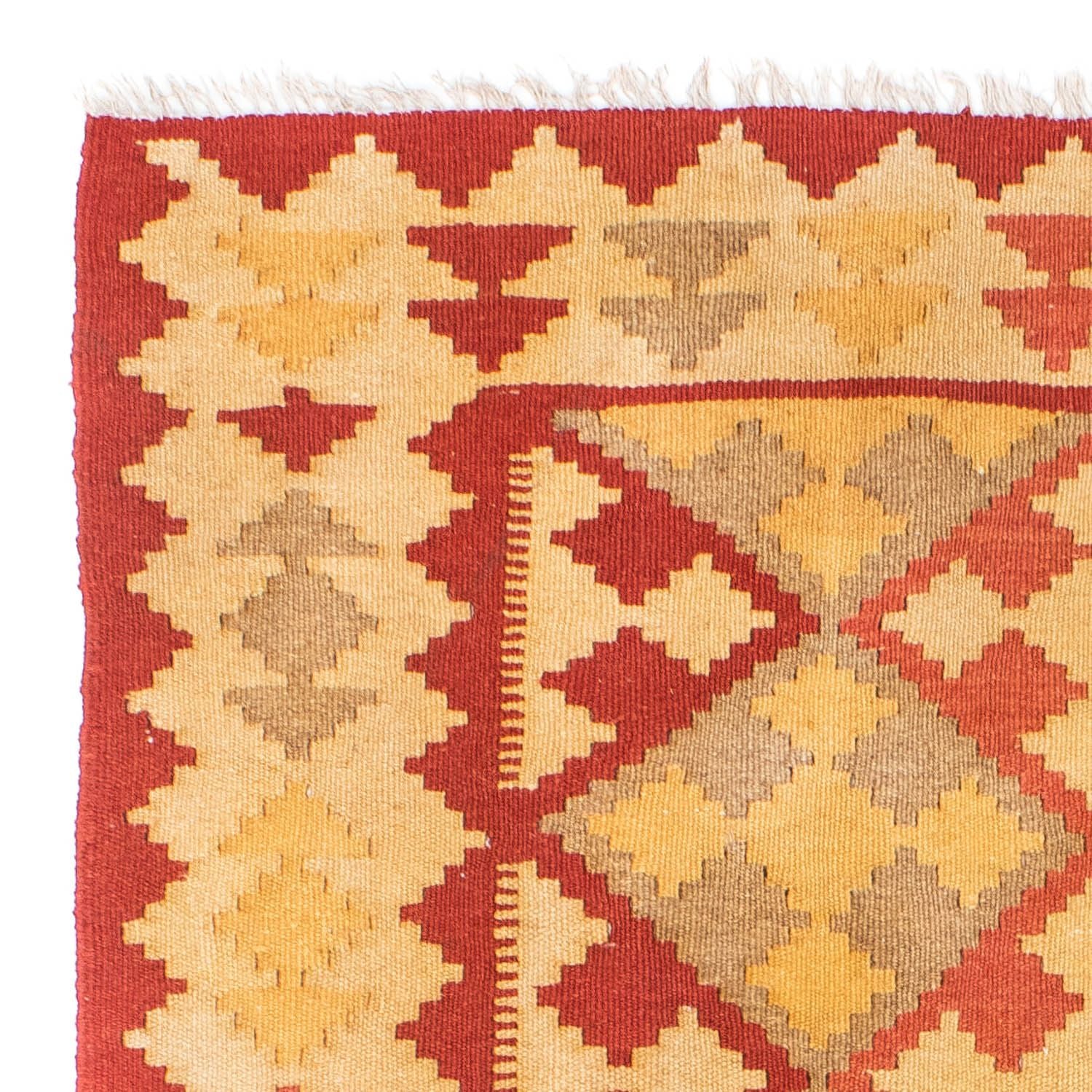 Kelim Teppich - Oriental 182 x 125 cm - orange - Image 3
