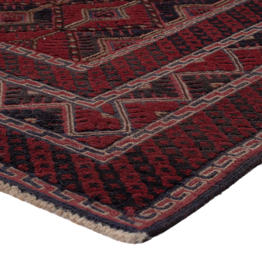 Kelim Afghan Teppich 182x153cm - Image 4