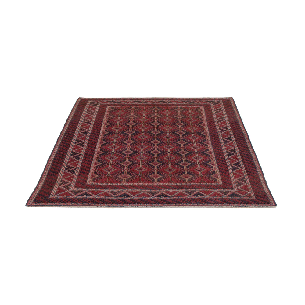 Kelim Afghan Teppich 182x153cm - Image 6