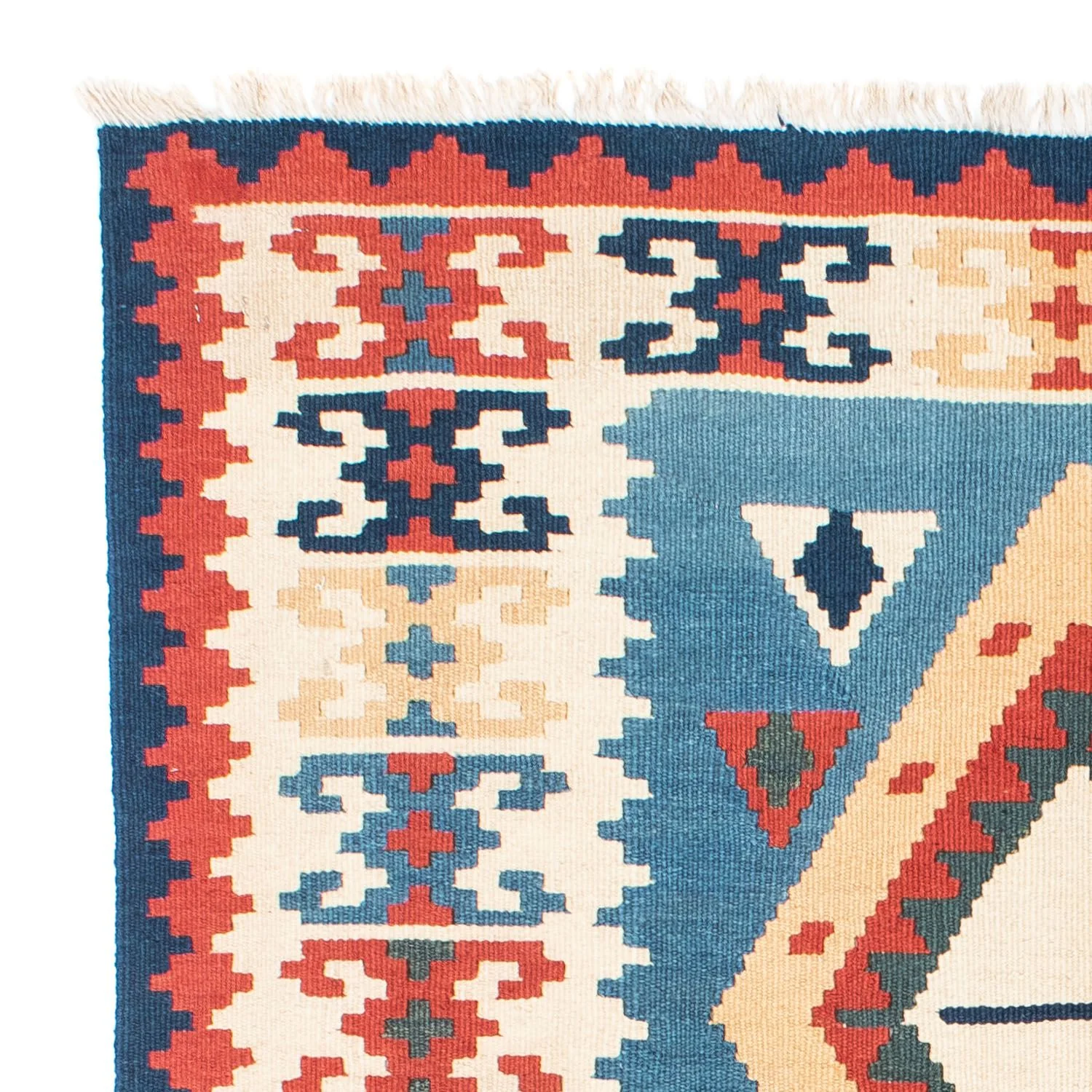 Kelim Teppich - Oriental 183 x 116 cm - türkis - Image 3