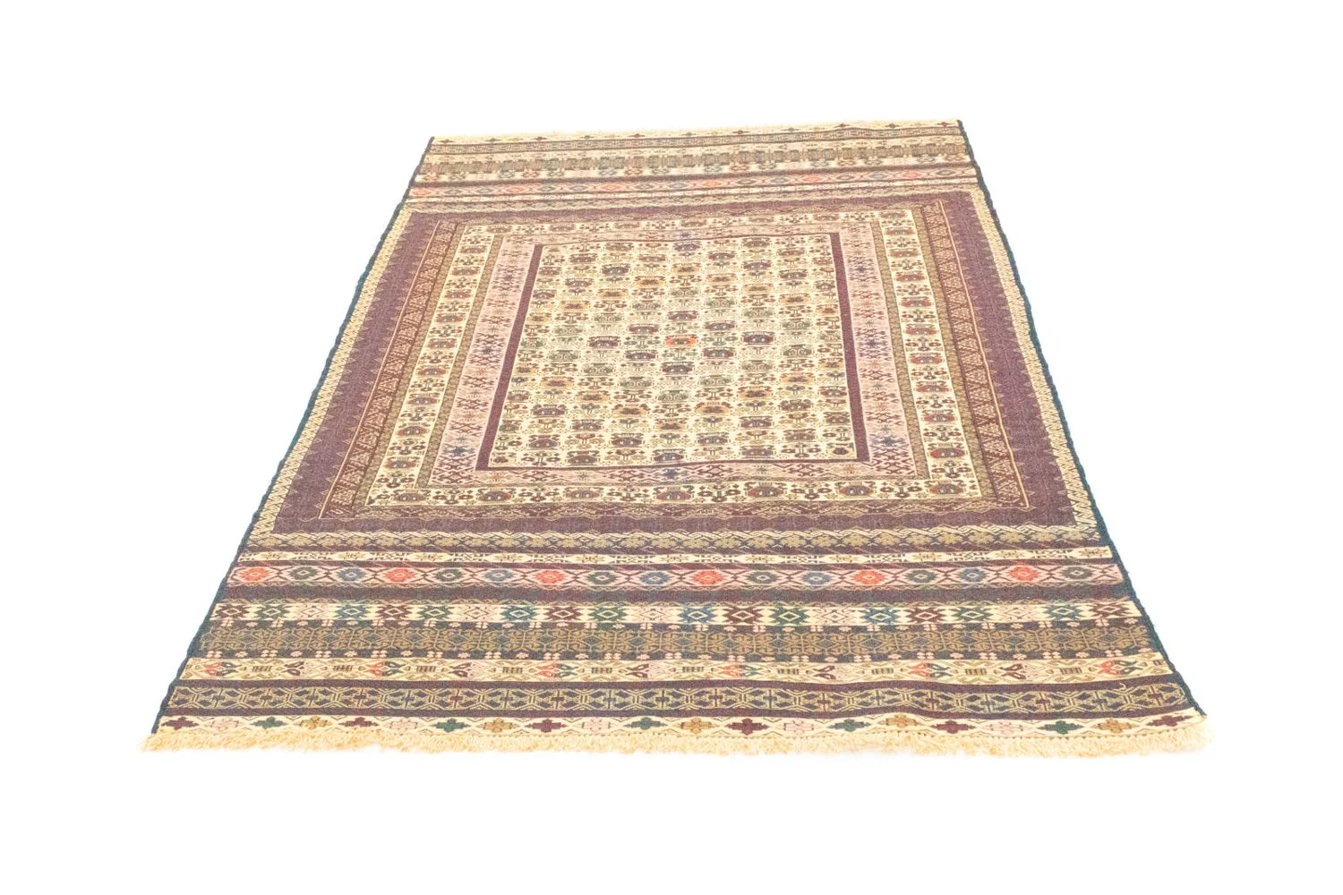 Kelim Afghan Teppich 183x127cm - Image 5