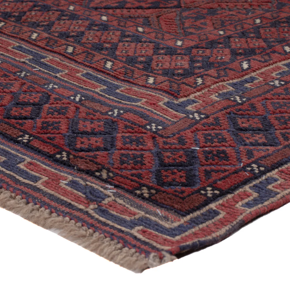 Kelim Afghan Teppich 184x137cm - Image 4