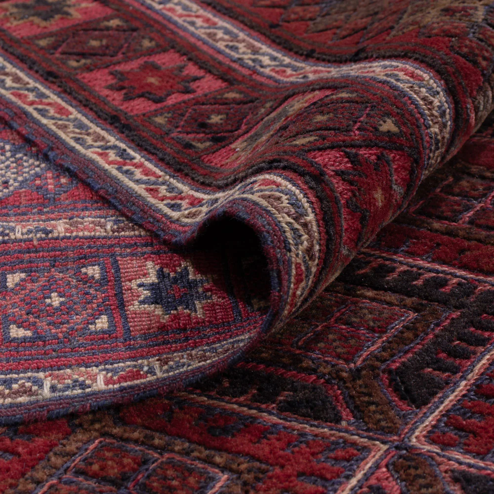 Kelim Afghan Teppich 184x155cm - Image 5