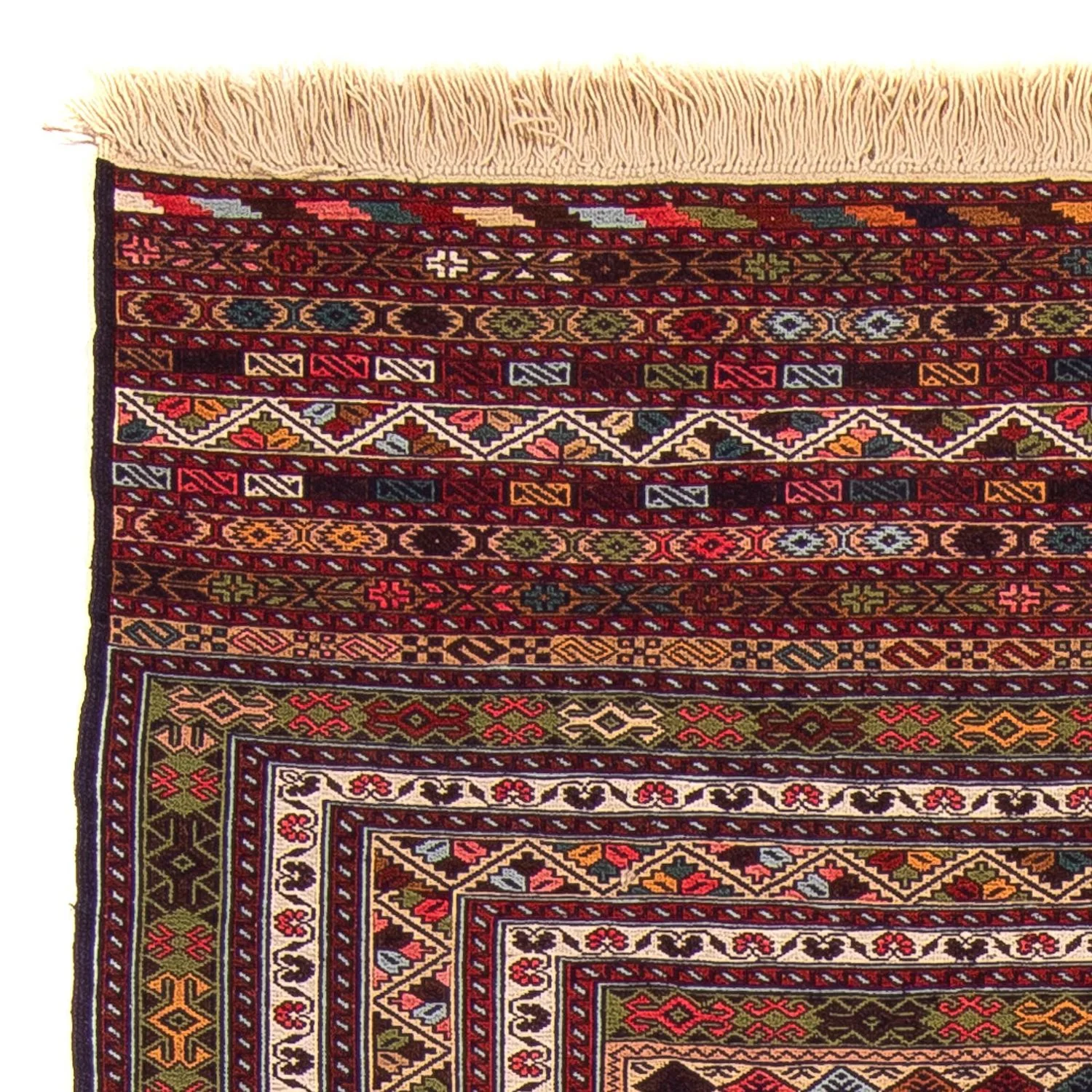 Kelim Afghan Teppich 185x120cm - Image 3
