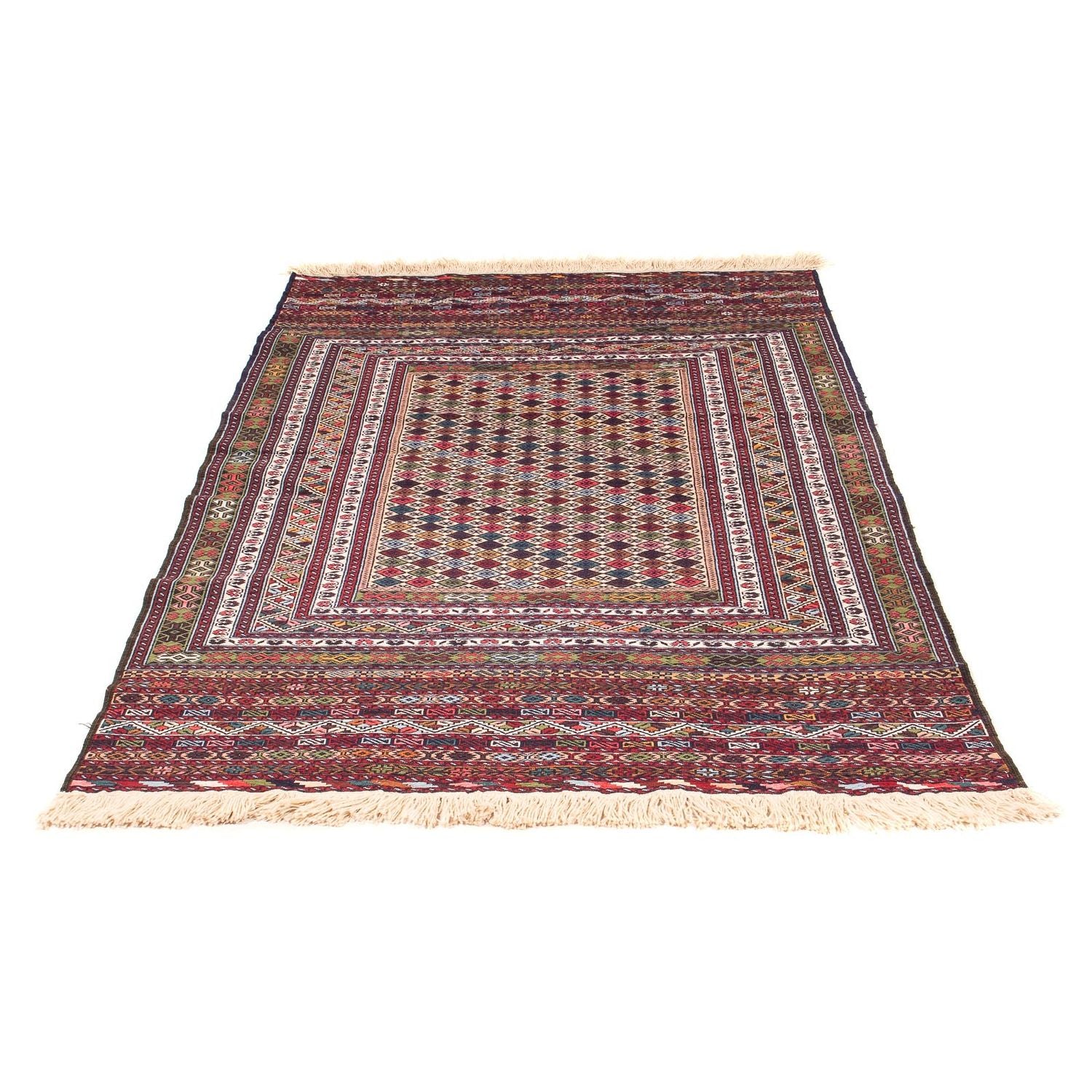 Kelim Afghan Teppich 185x120cm - Image 5