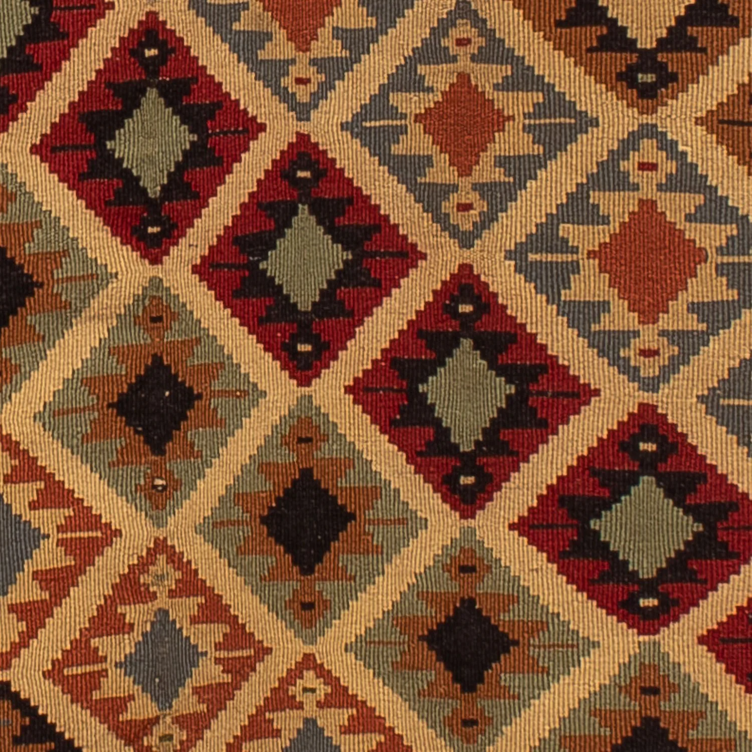 Kelim Teppich - Oriental 185 x 120 cm - braun - Image 2