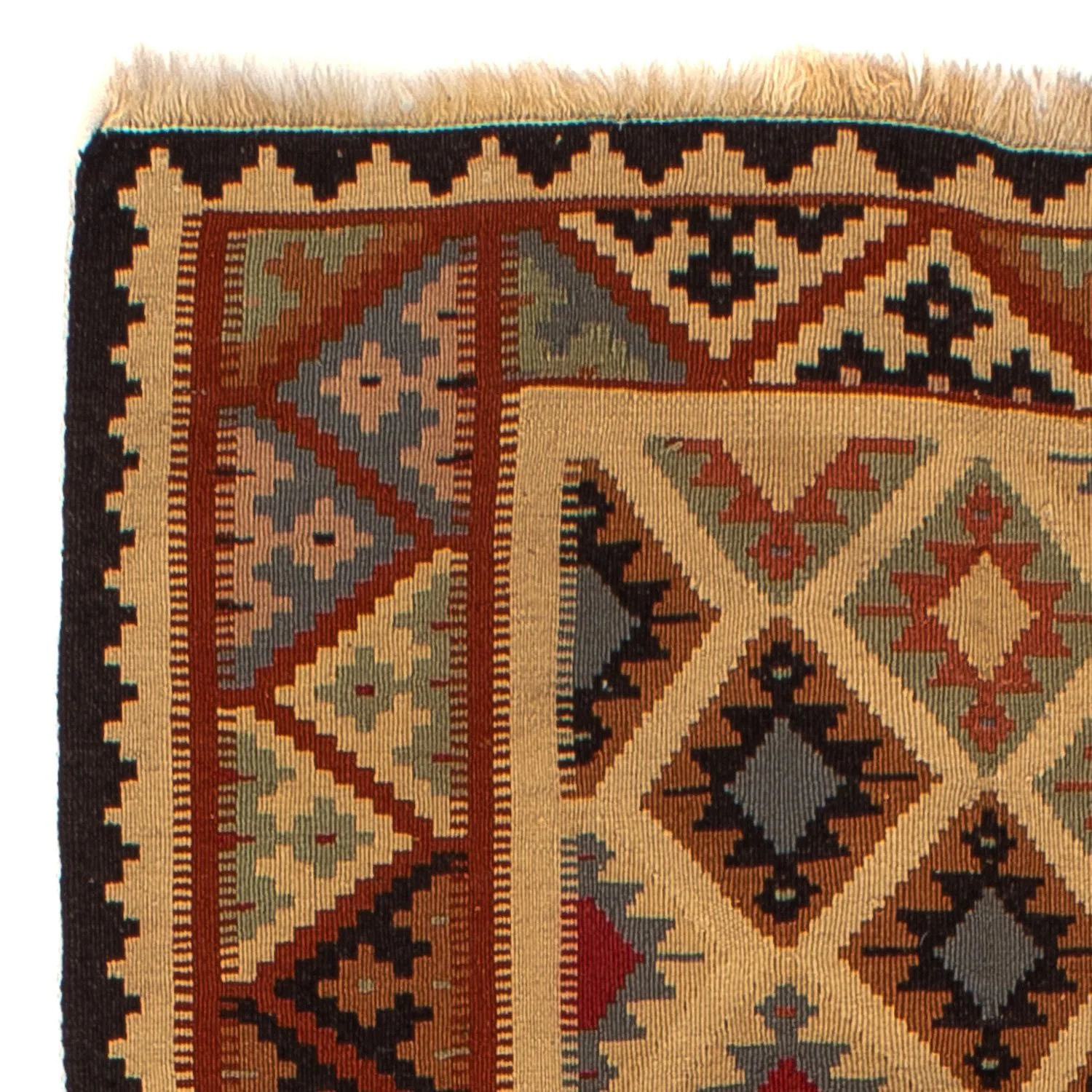 Kelim Teppich - Oriental 185 x 120 cm - braun - Image 3