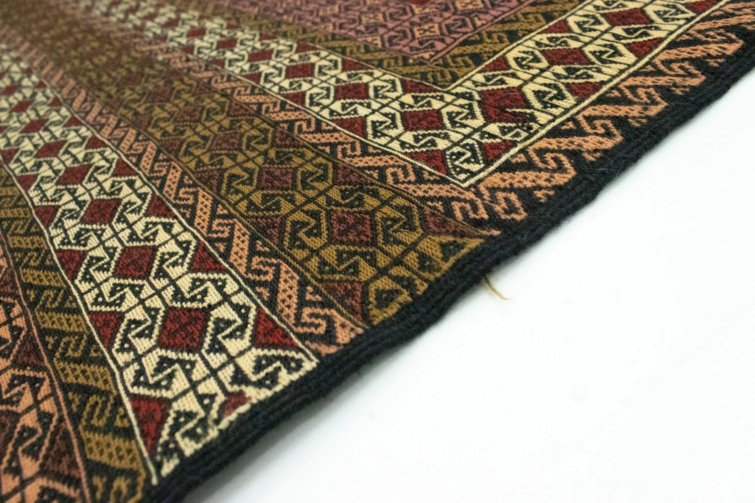Kelim Afghan Teppich 185x132cm - Image 3