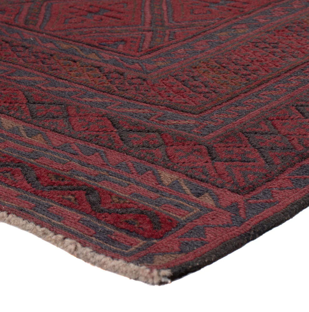 Kelim Afghan Teppich 185x153cm - Image 4