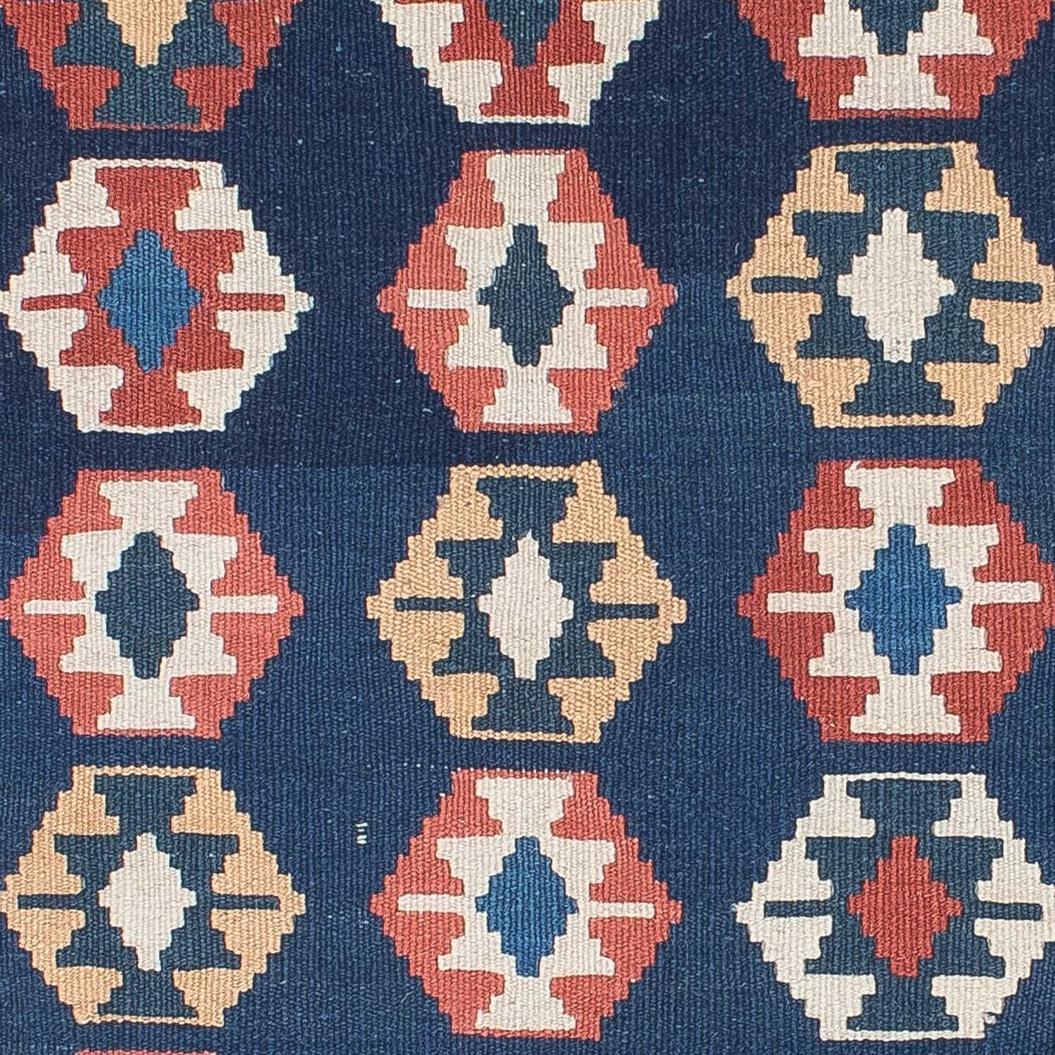 Kelim Teppich - Oriental 186 x 104 cm - blau - Image 2
